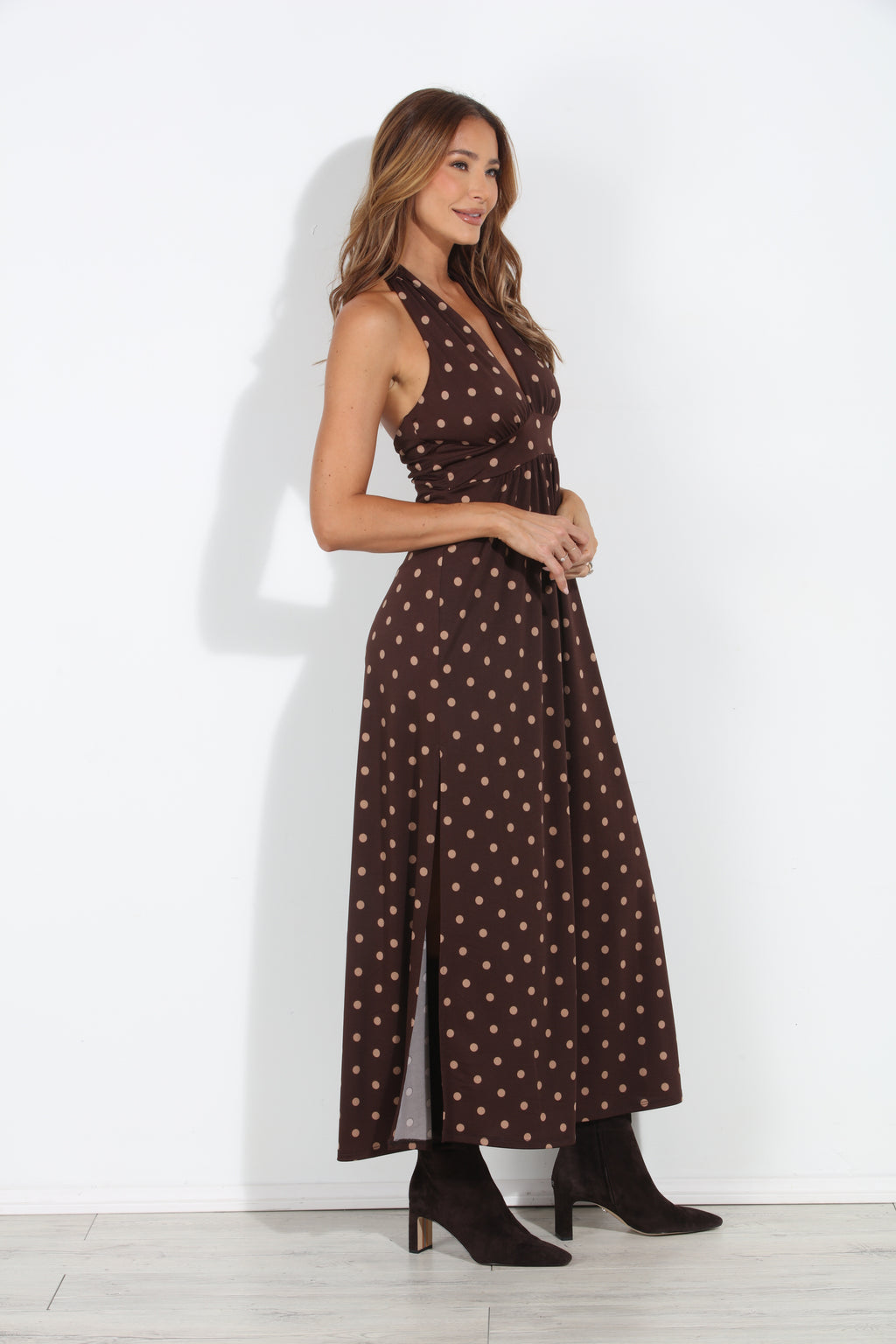 Cameron Stretch Halter Maxi-BEST SELLER