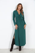 Hunter Stretch Twist Long Sleeve Maxi