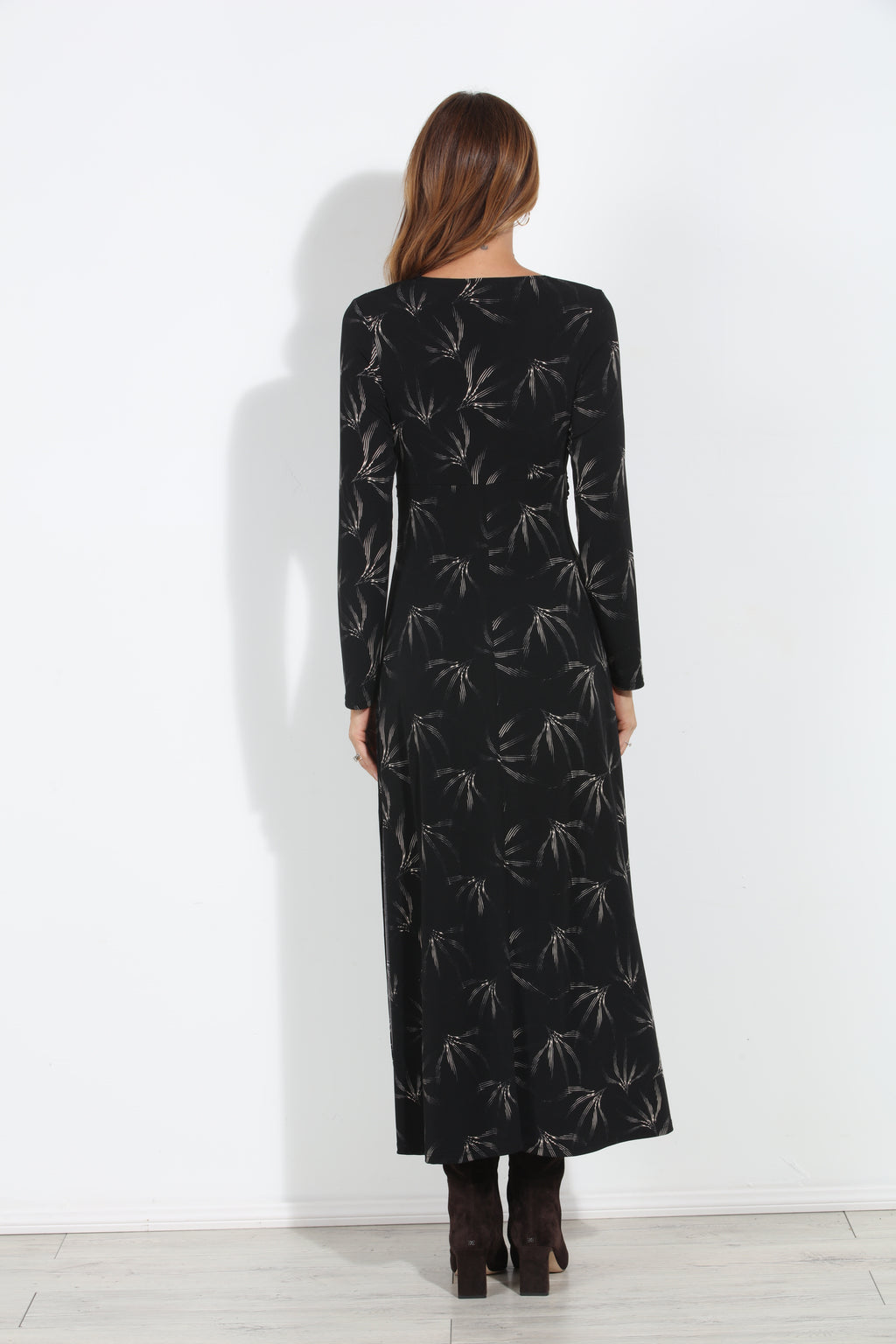 Willow Stretch Twist Long Sleeve Maxi