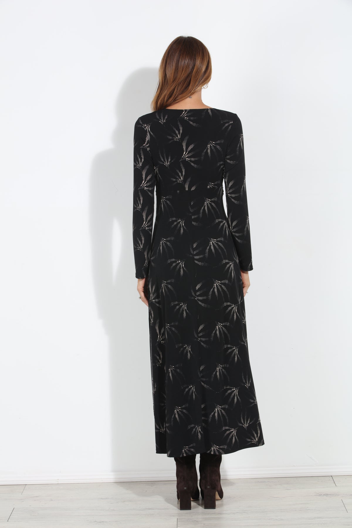 Willow Stretch Twist Long Sleeve Maxi