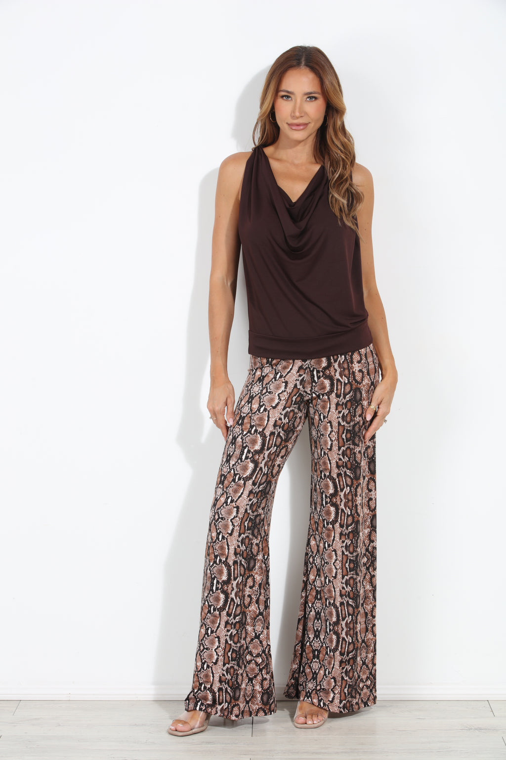 Valise Stretch Wide Leg Pants-BEST SELLER