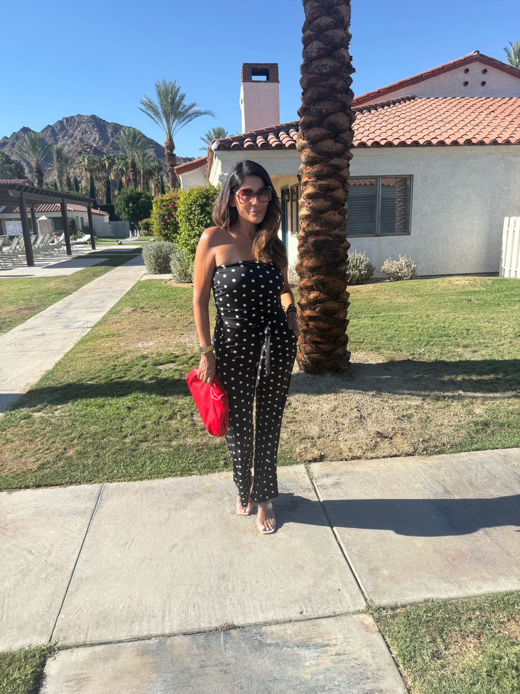Lolita Stretch Shirred Tube Jumpsuit-BEST SELLER