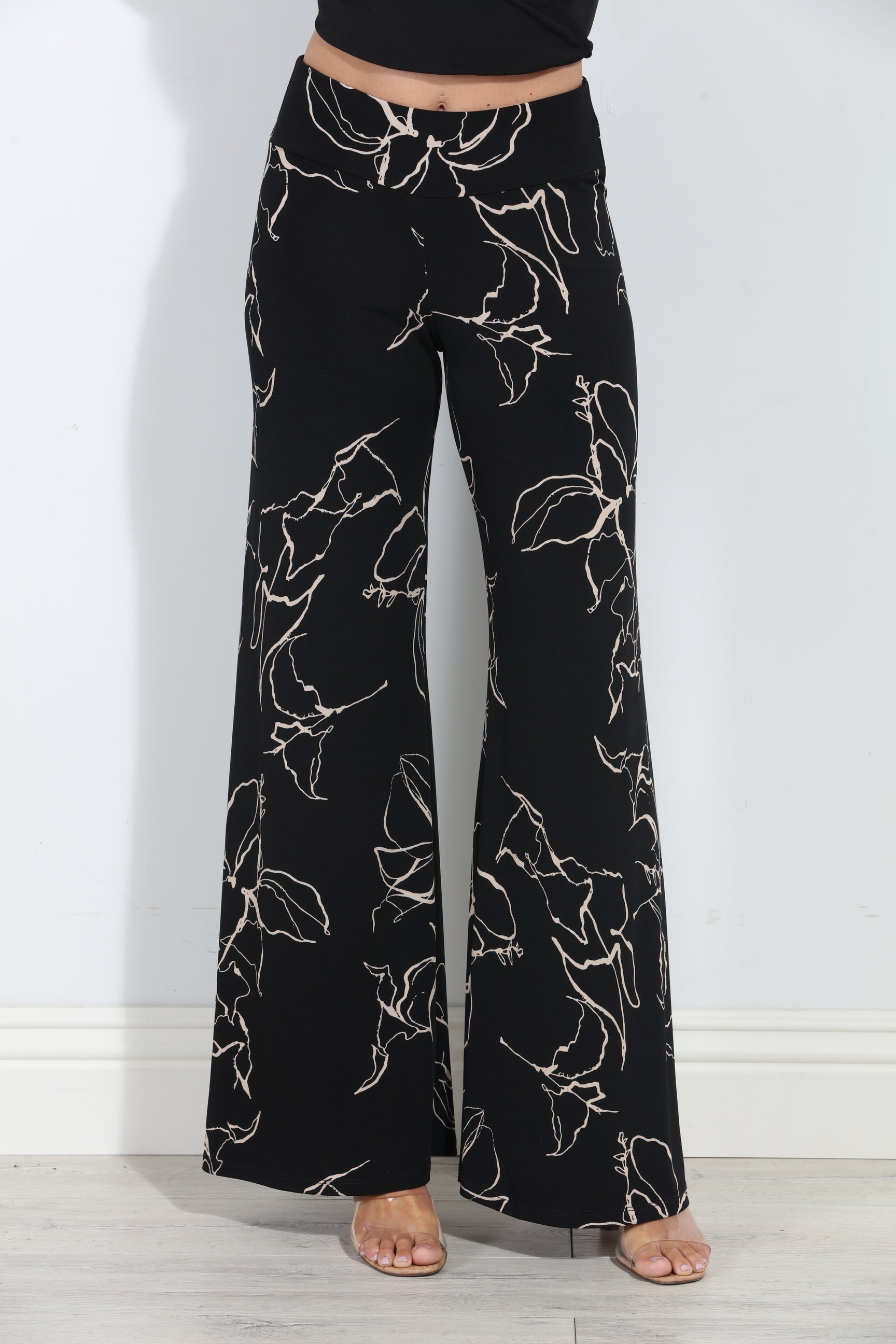 Amani Stretch Flare Leg Pants-BEST SELLER