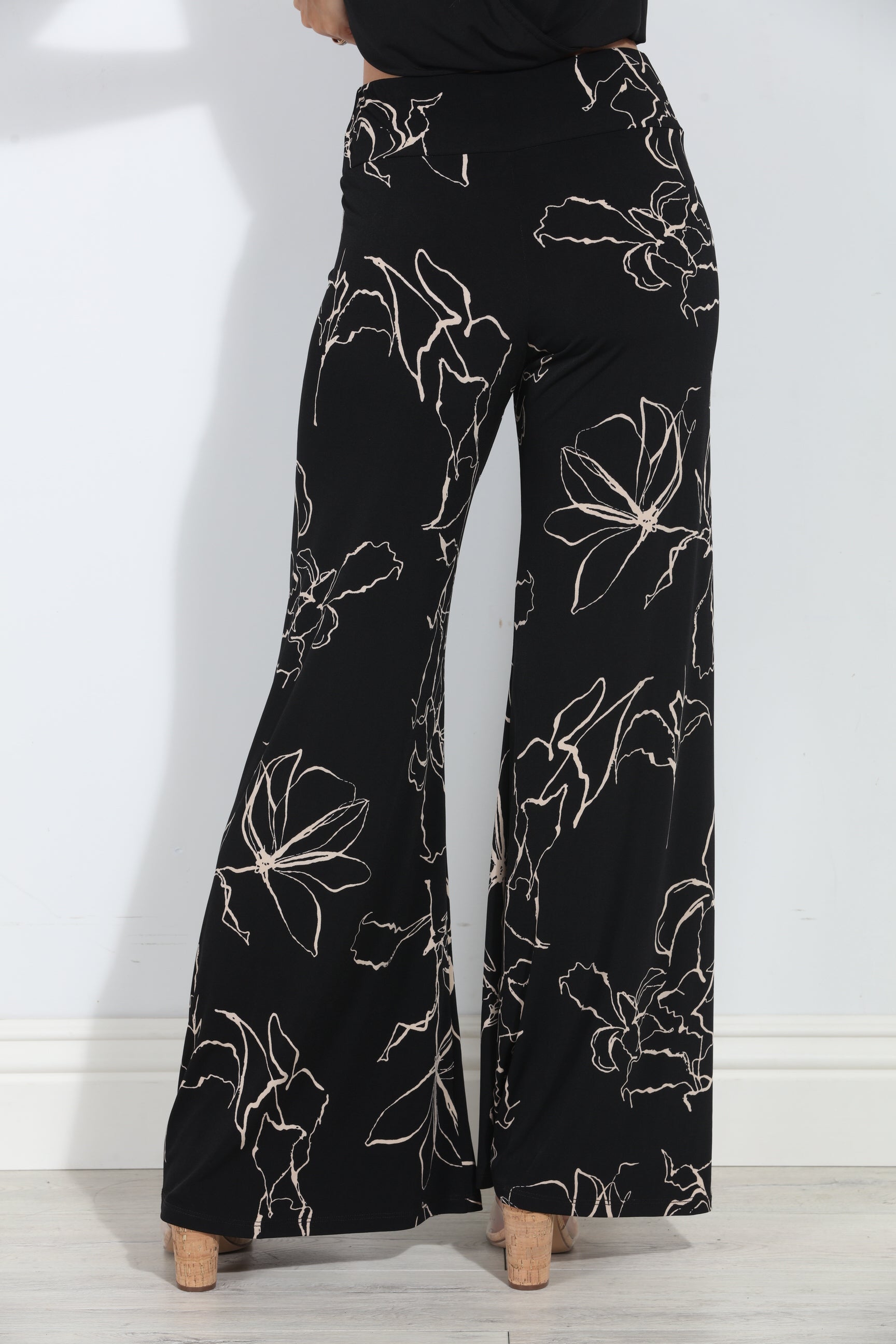 Amani Stretch Flare Leg Pants-BEST SELLER