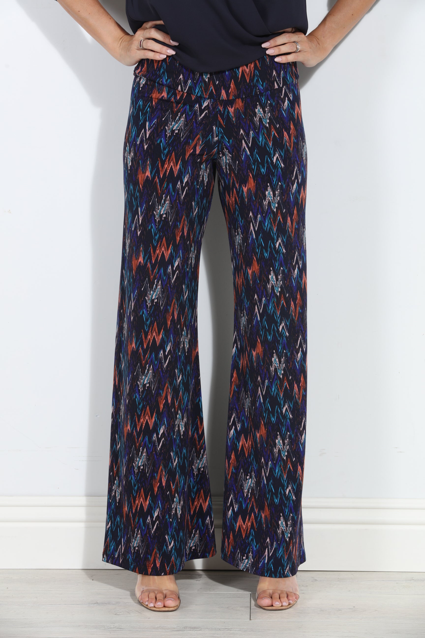 Anjela Stretch Wide Leg Pants-BEST SELLER