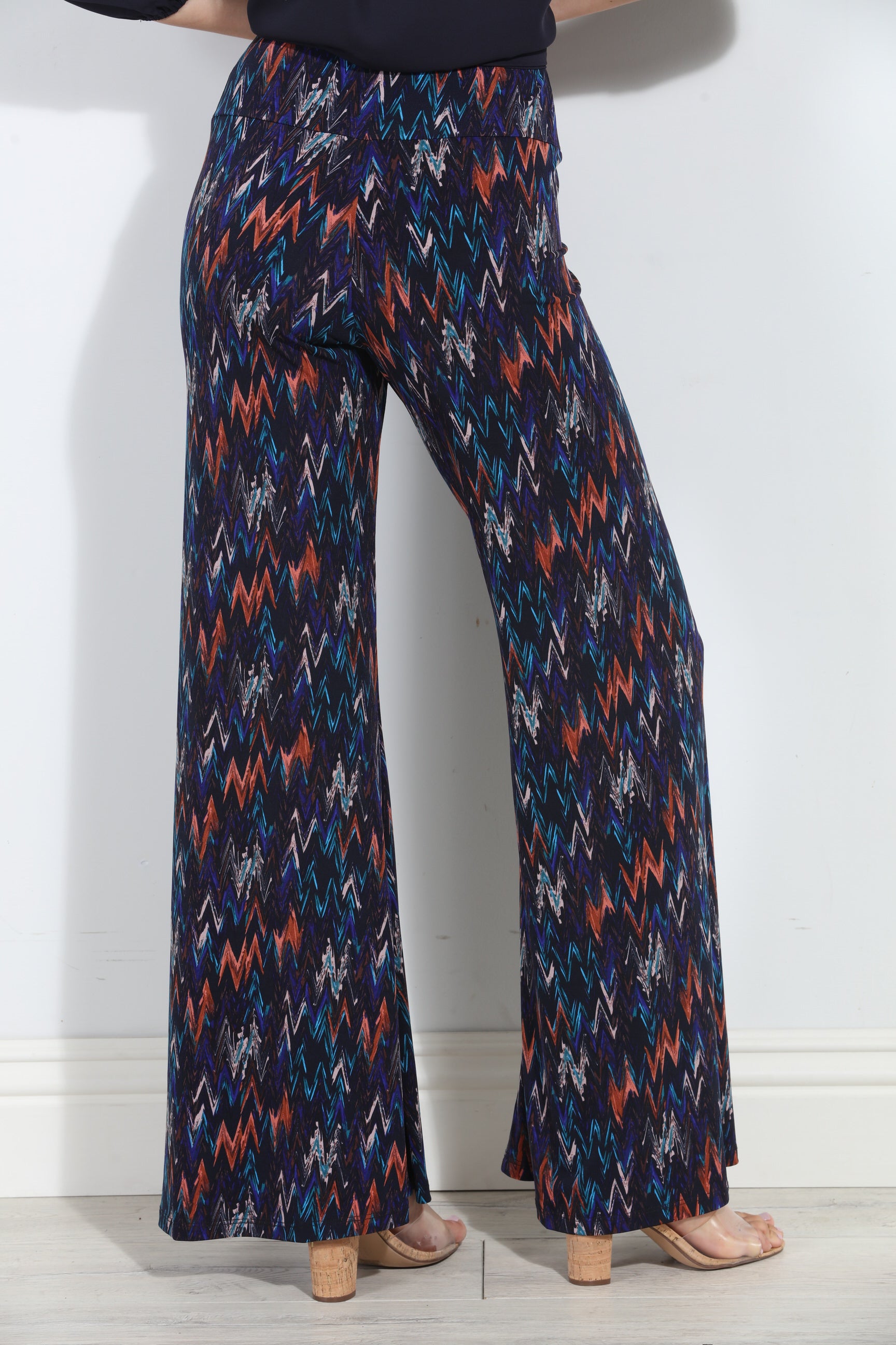 Anjela Stretch Wide Leg Pants-BEST SELLER