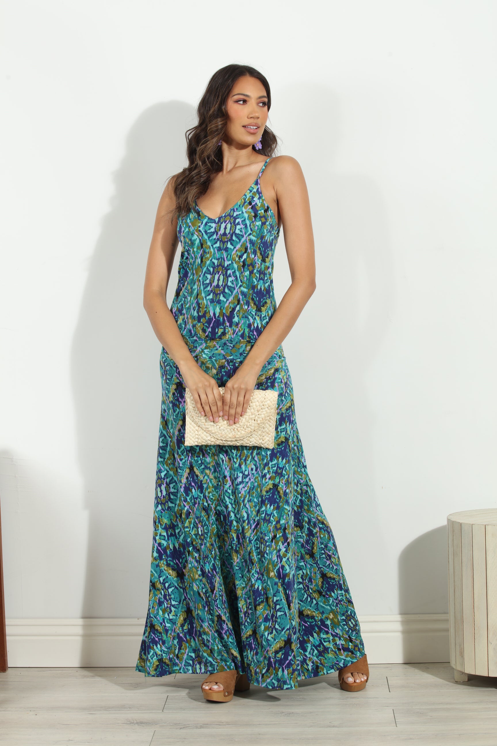 Drop Waist Maxi Dresses