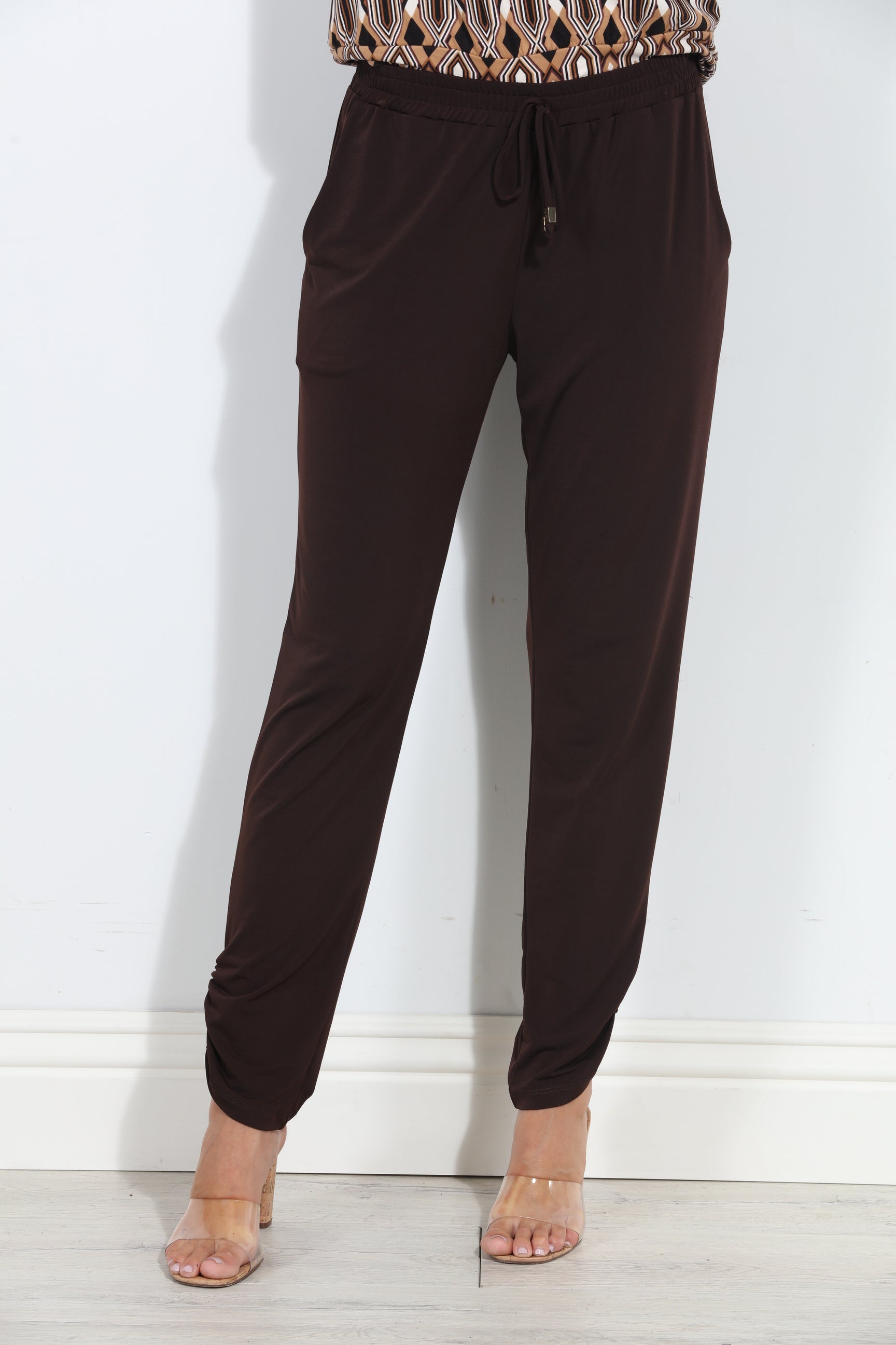 Chocolate Stretch Joggers-BEST SELLER