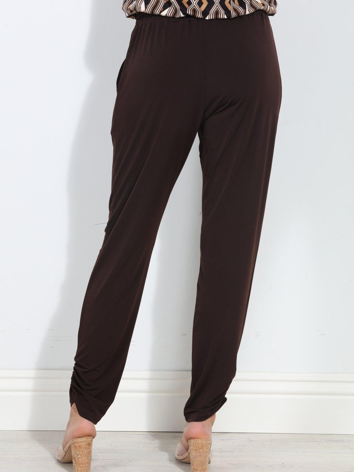 Chocolate Stretch Joggers-BEST SELLER