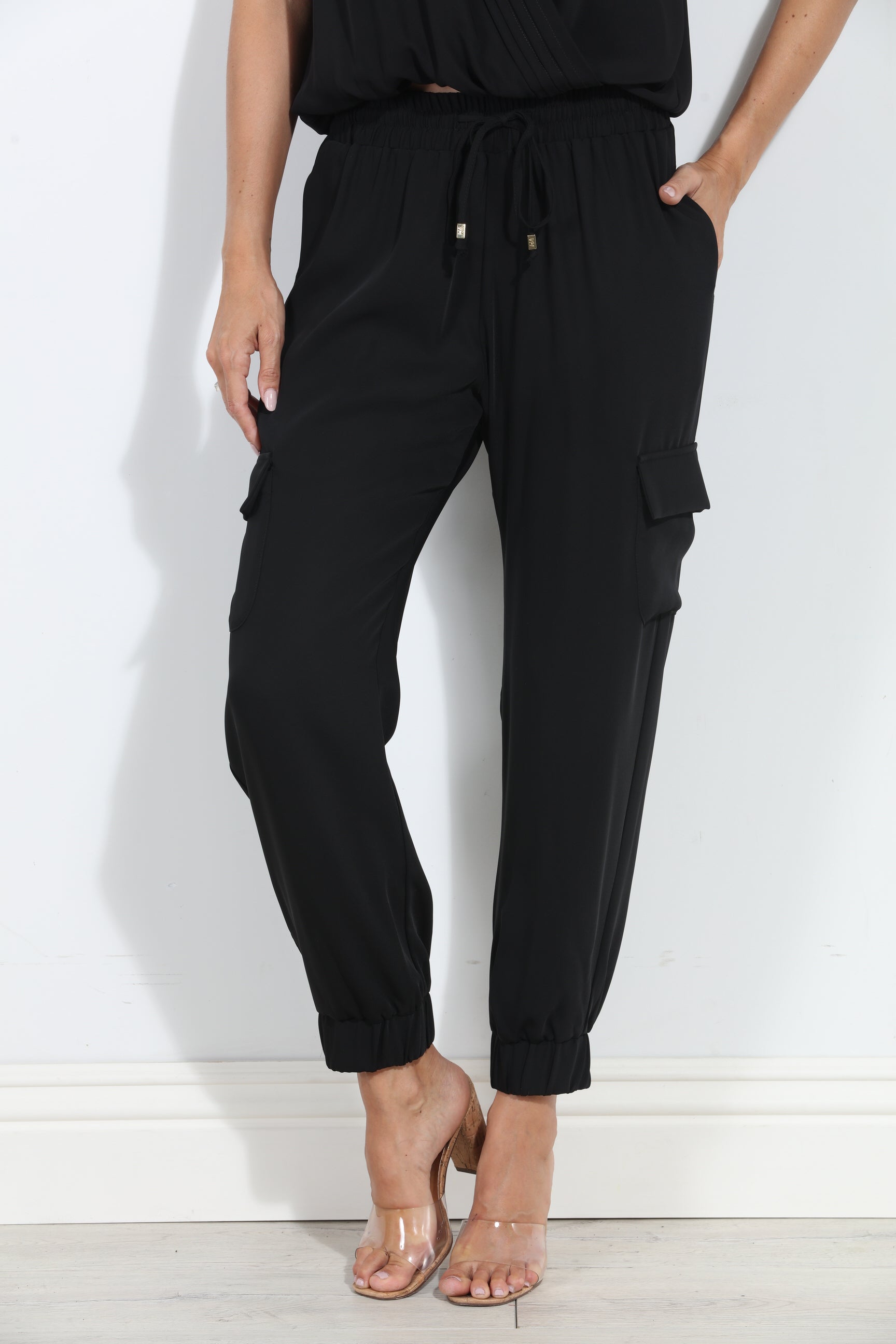 Black Politan Cargo Jogger-BEST SELLER