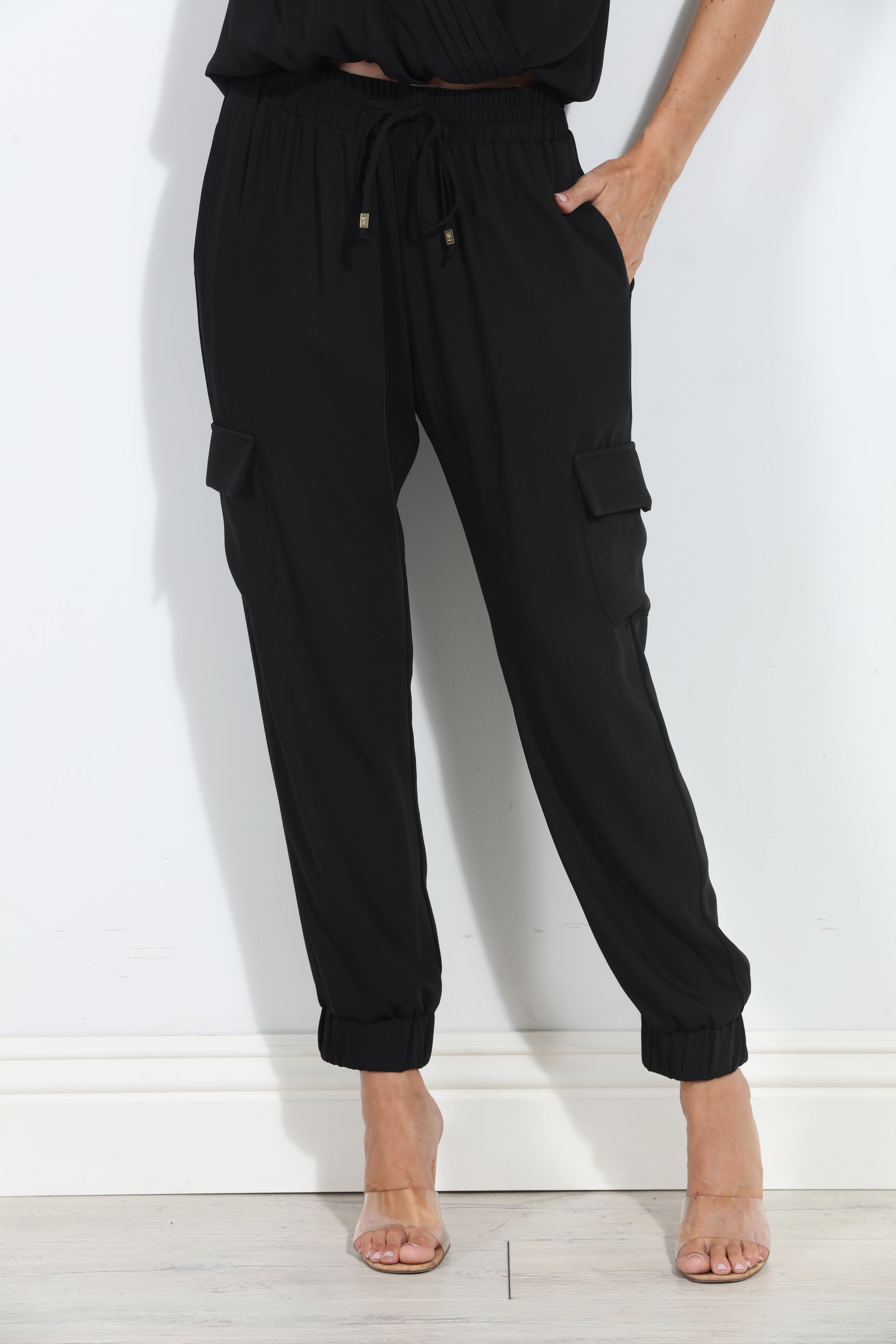 Black Politan Cargo Jogger-BEST SELLER