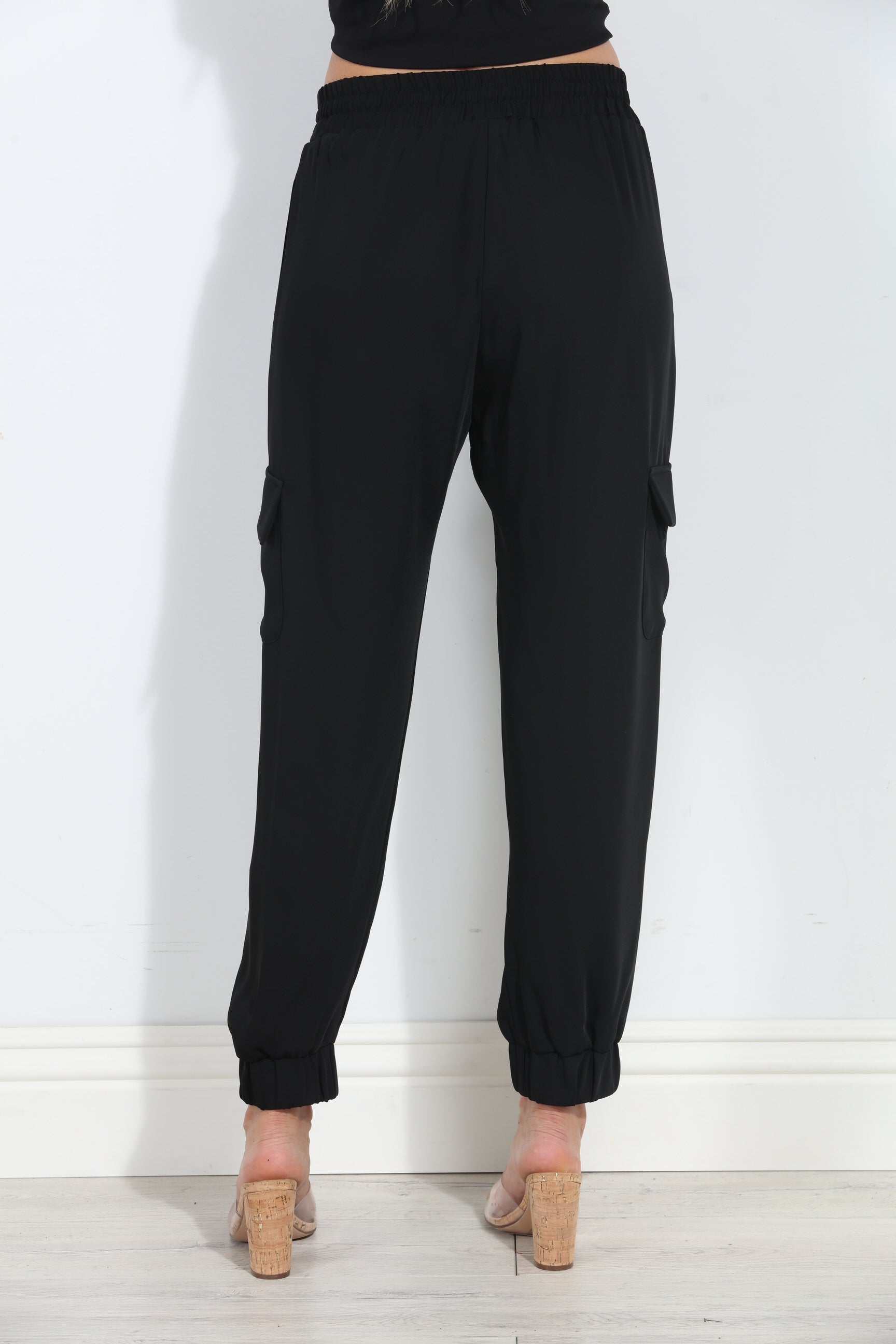 Black Politan Cargo Jogger-BEST SELLER