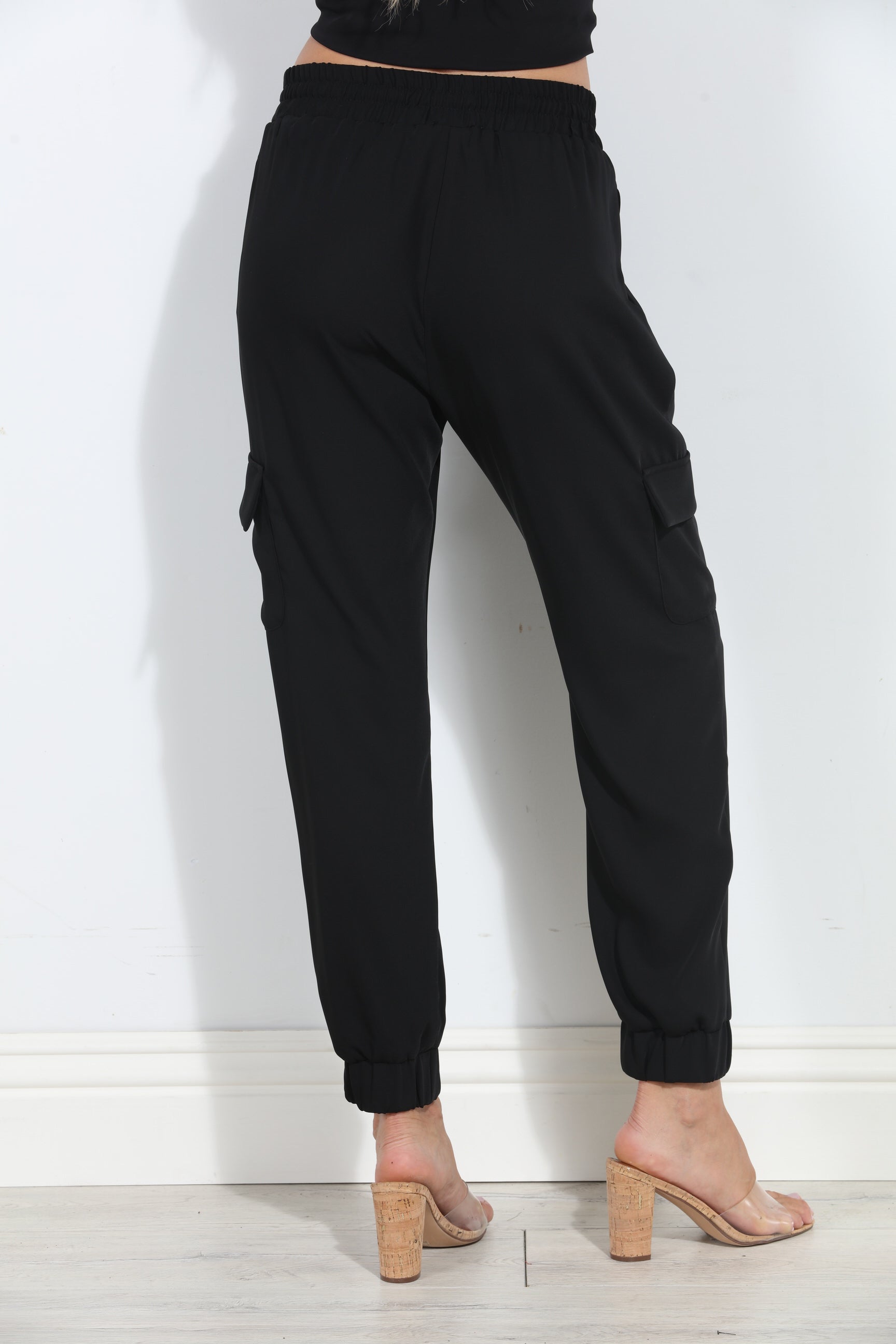 Black Politan Cargo Jogger-BEST SELLER