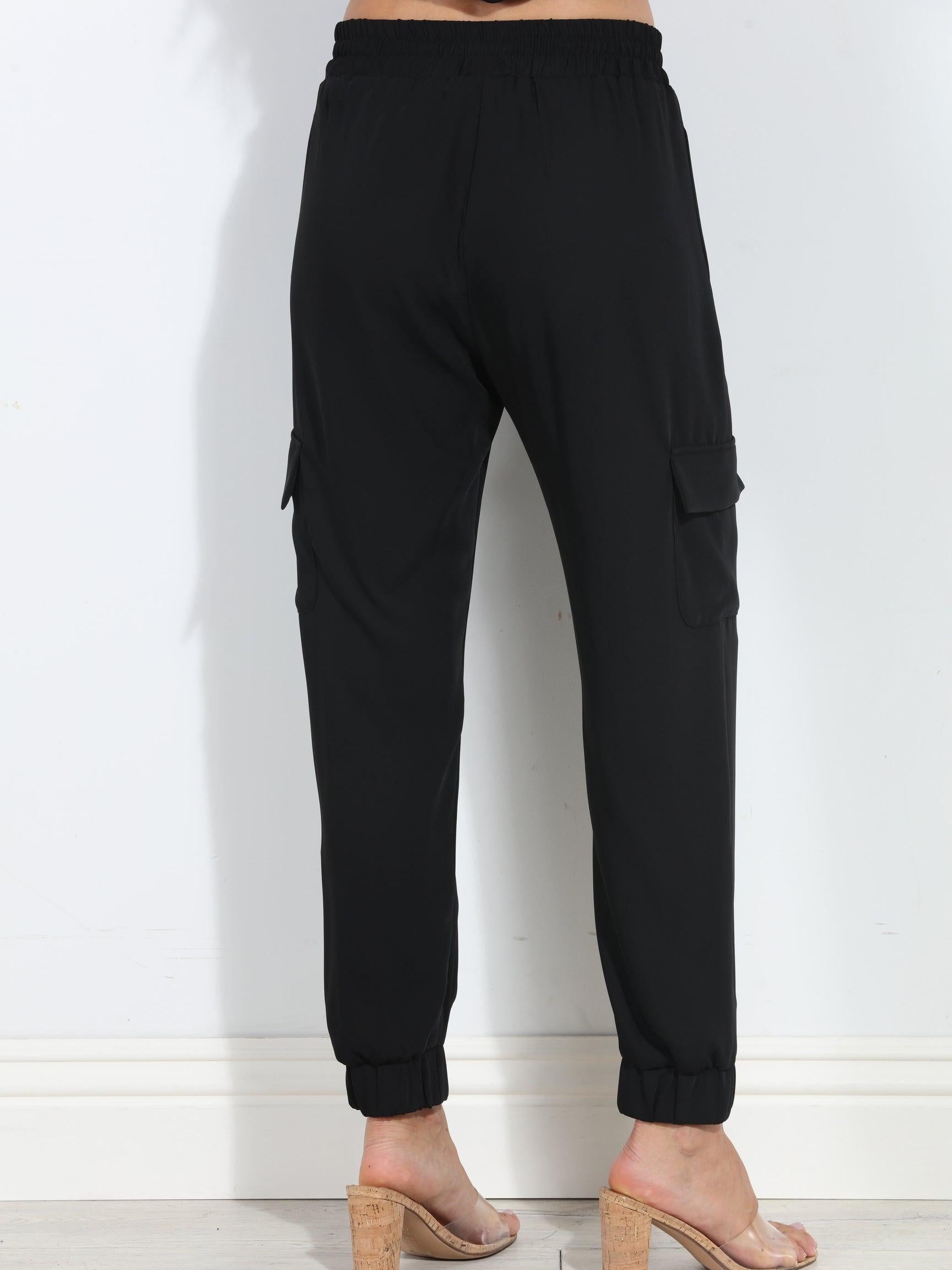 Black Politan Cargo Jogger-BEST SELLER