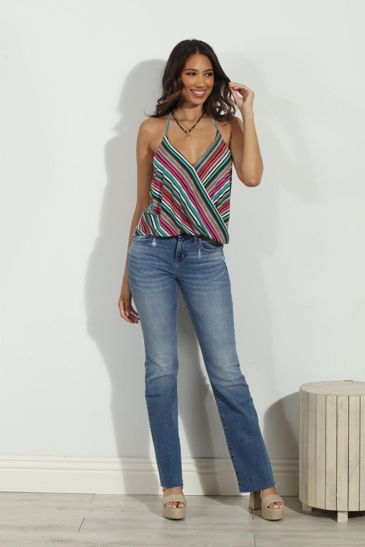 Level 99 80's Elle Bootcut- ENCHANTED-FINAL SALE