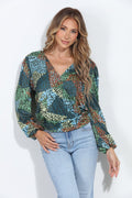 Ines Stretch Long Sleeve Top-FINAL SALE