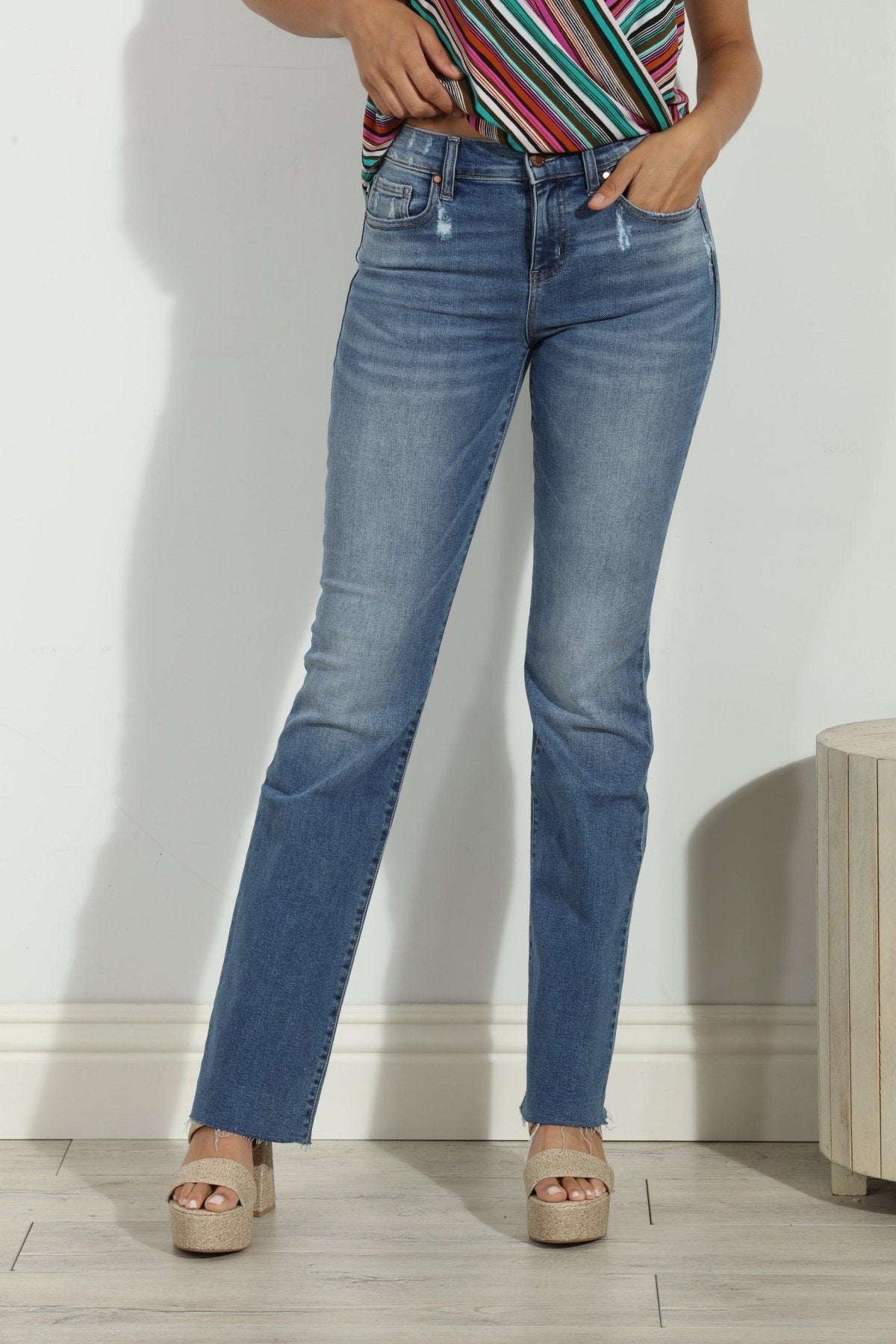 Level 99 80's Elle Bootcut- ENCHANTED-FINAL SALE