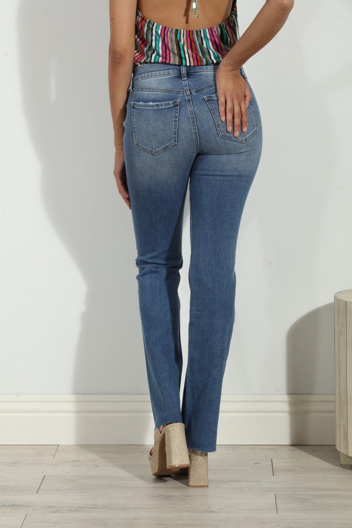 Level 99 80's Elle Bootcut- ENCHANTED-FINAL SALE