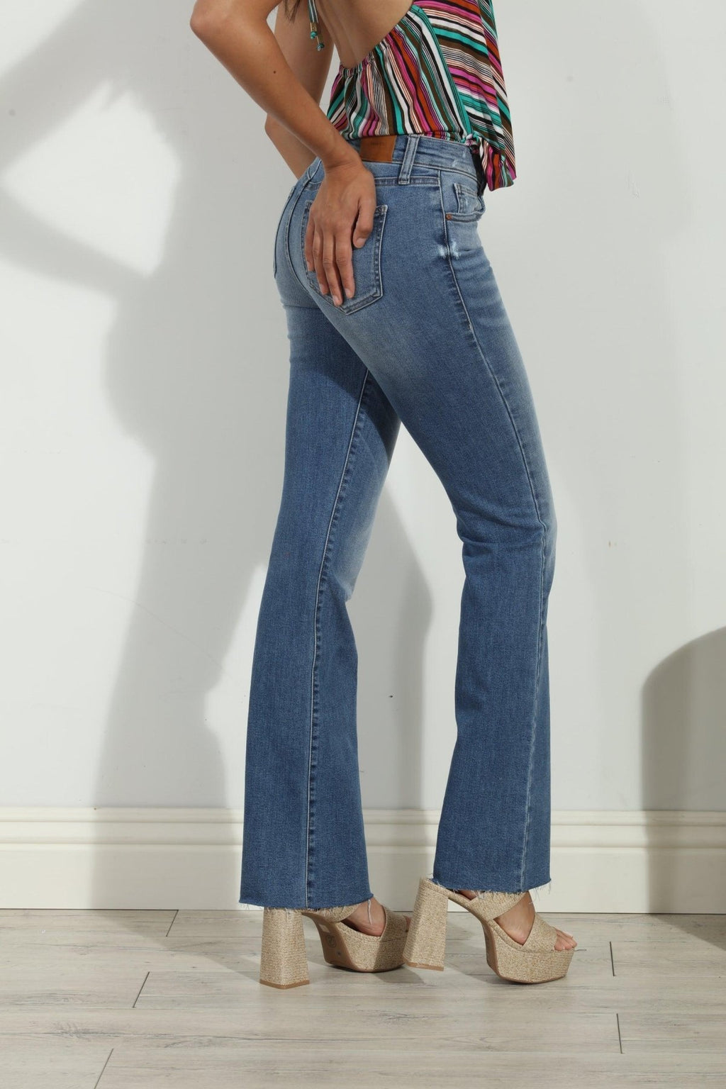 Level 99 80's Elle Bootcut- ENCHANTED-FINAL SALE