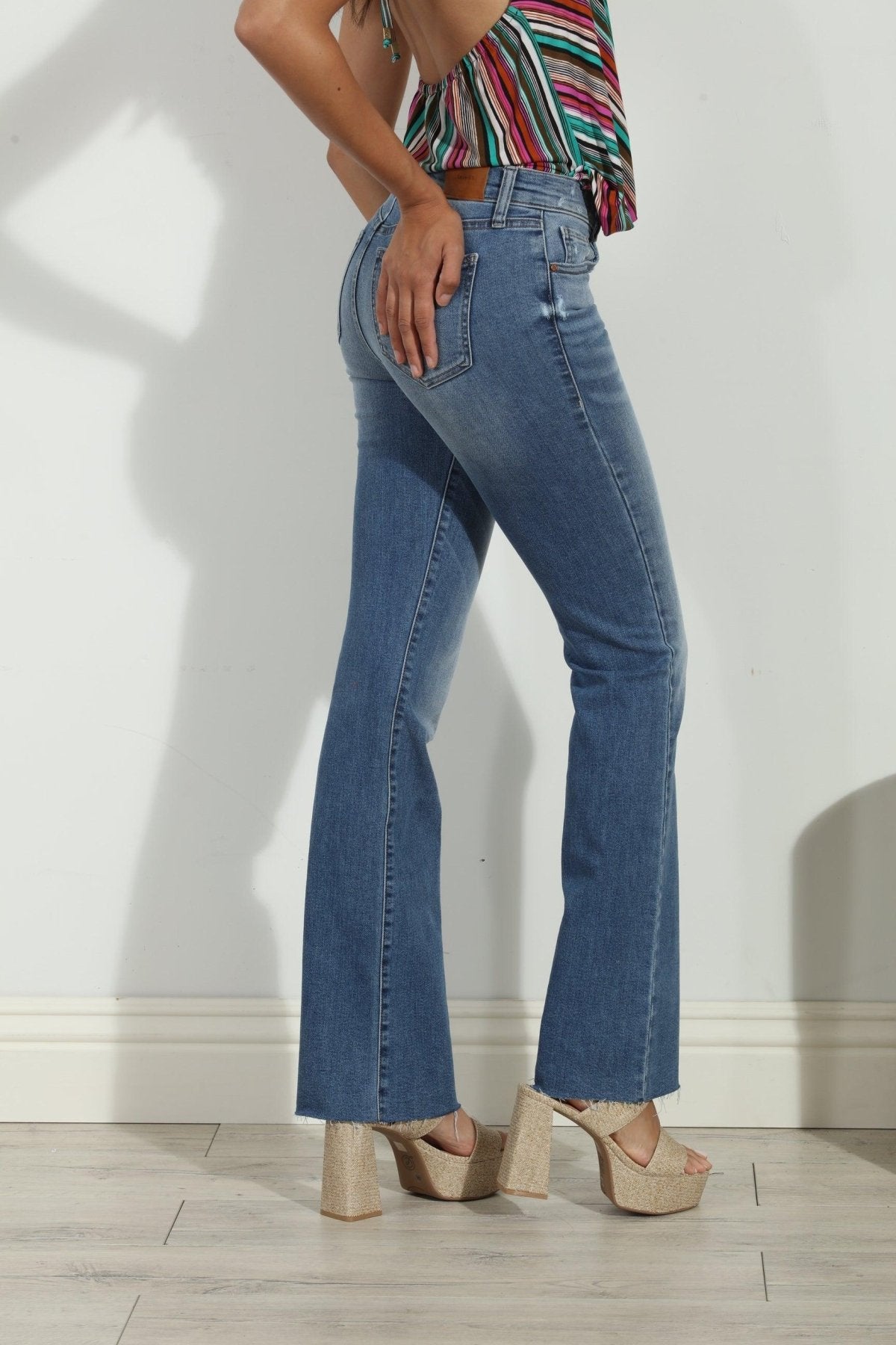 Level 99 80's Elle Bootcut- ENCHANTED-FINAL SALE
