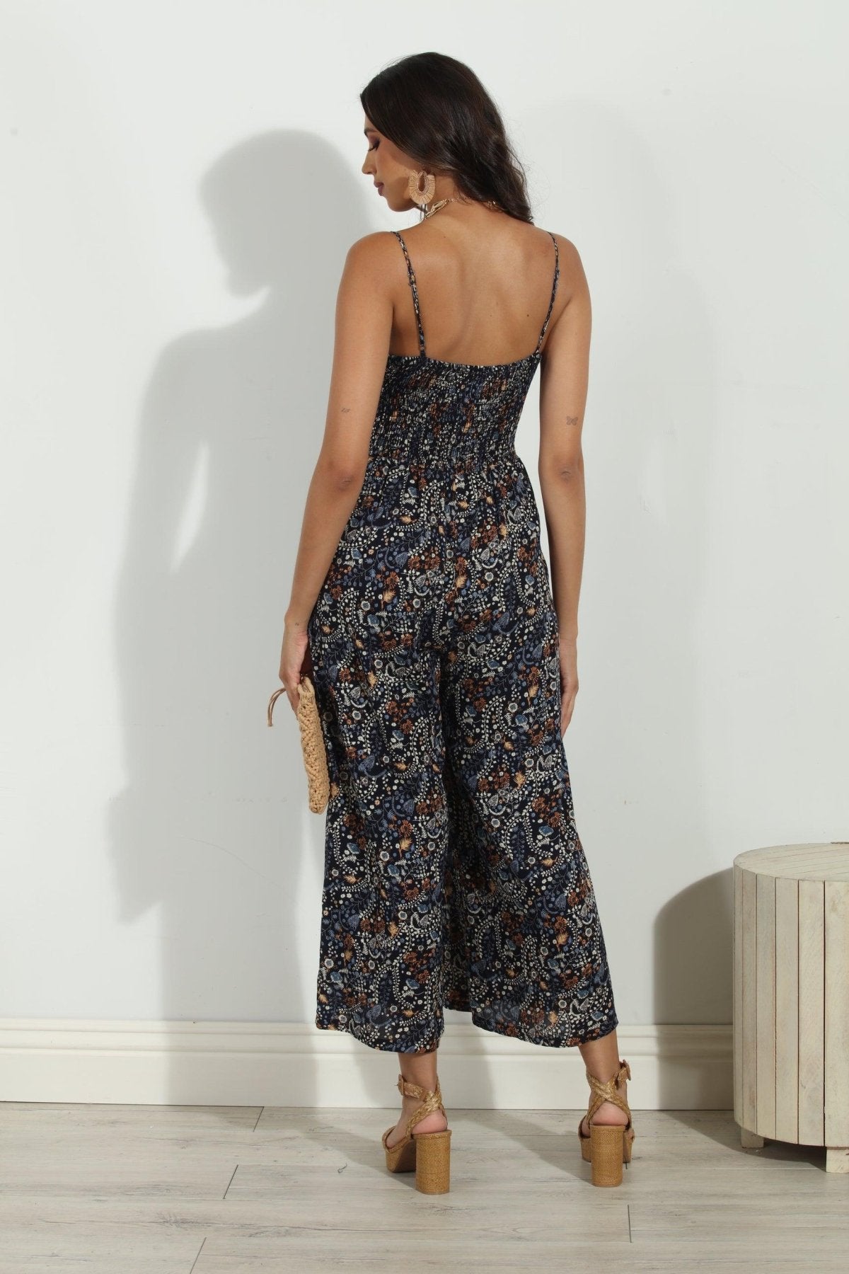 Elaine Rayon Jumpsuit- FINAL SALE
