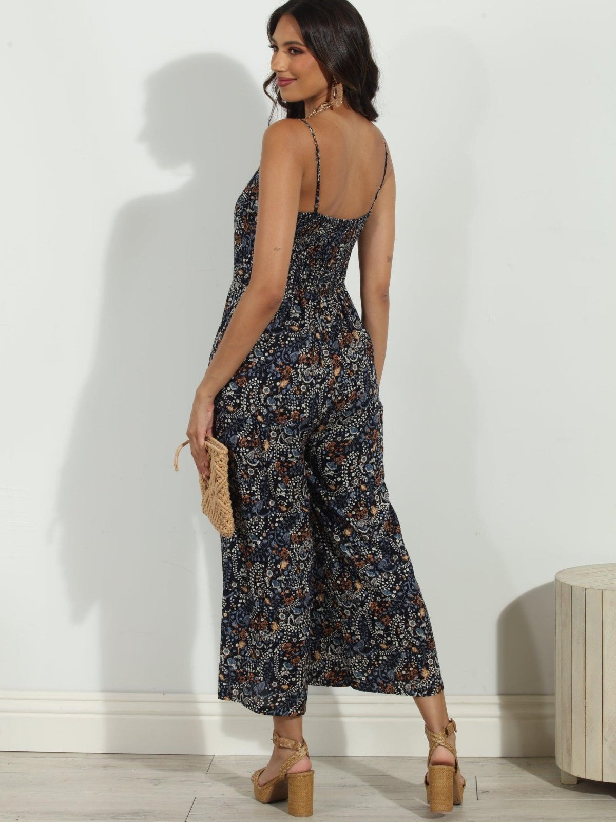 Elaine Rayon Jumpsuit- FINAL SALE