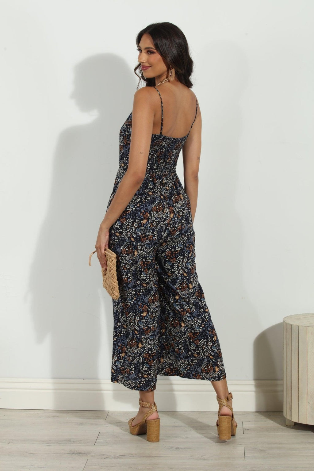 Elaine Rayon Jumpsuit- FINAL SALE