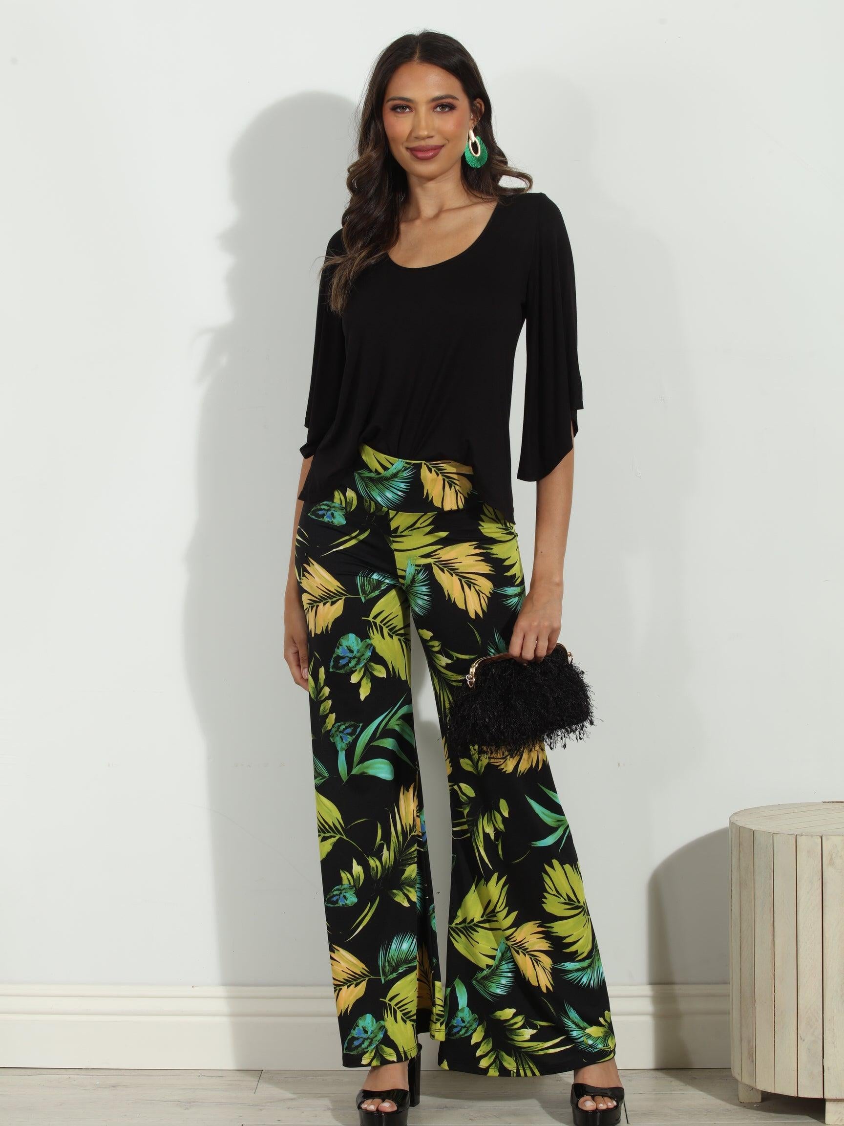 Black Jersey Bell Sleeve Top-BEST SELLER