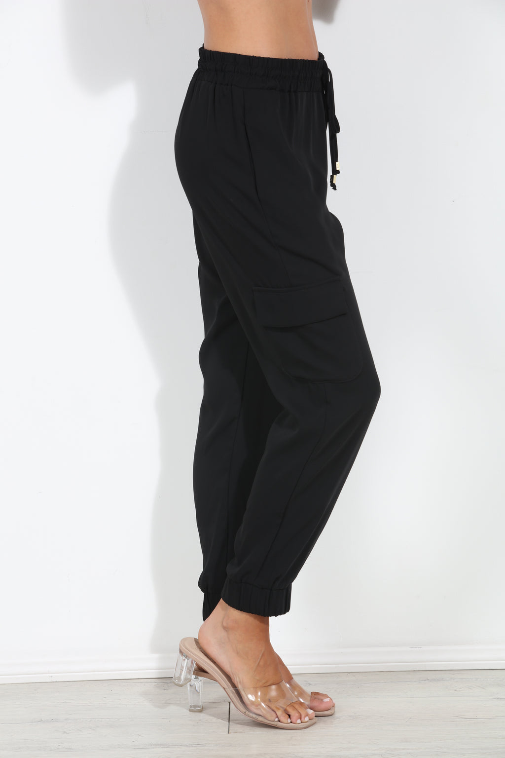 Black Politan Cargo Jogger-BEST SELLER