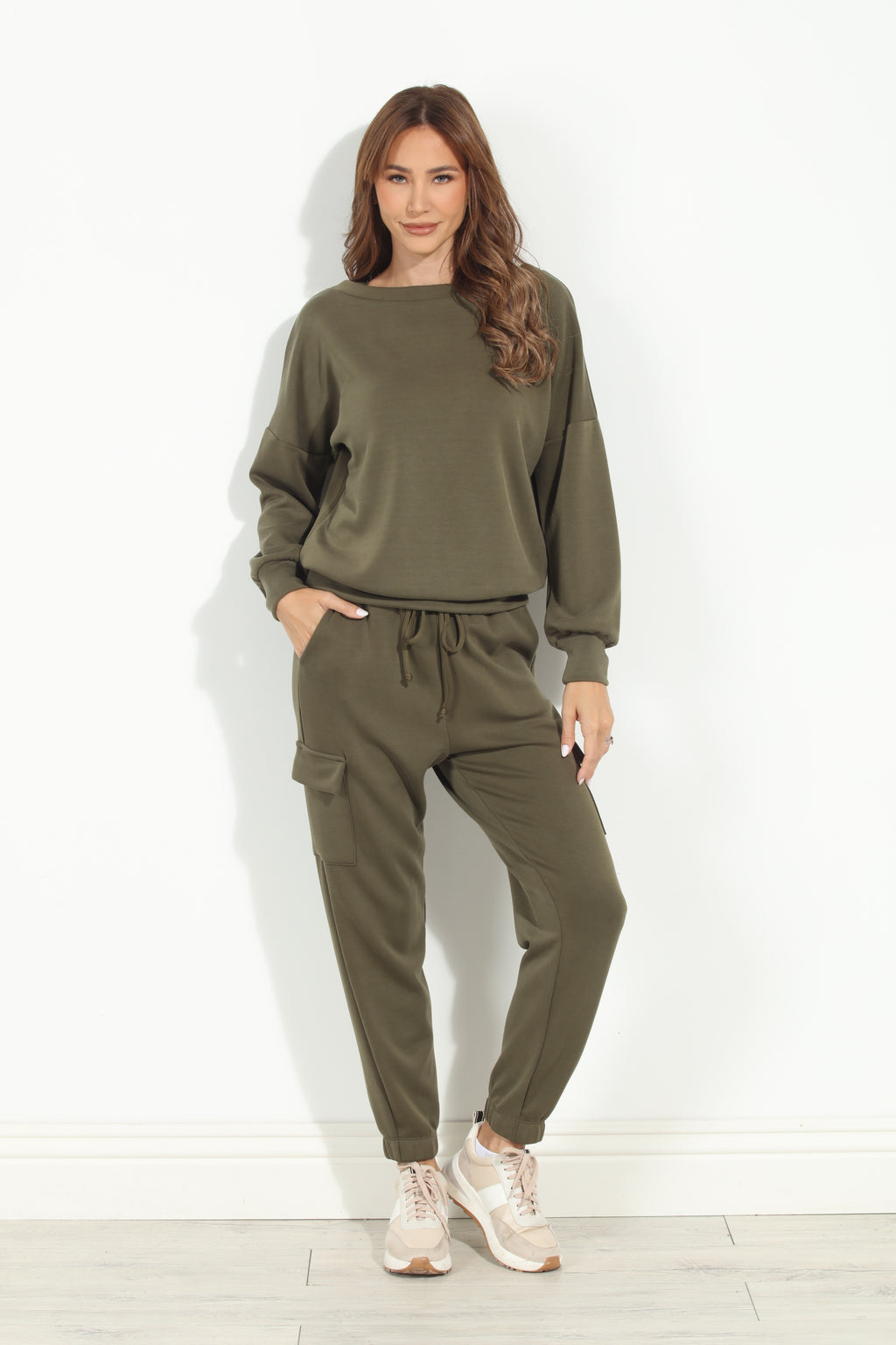 The Off-Duty Set-Olive-BEST SELLER