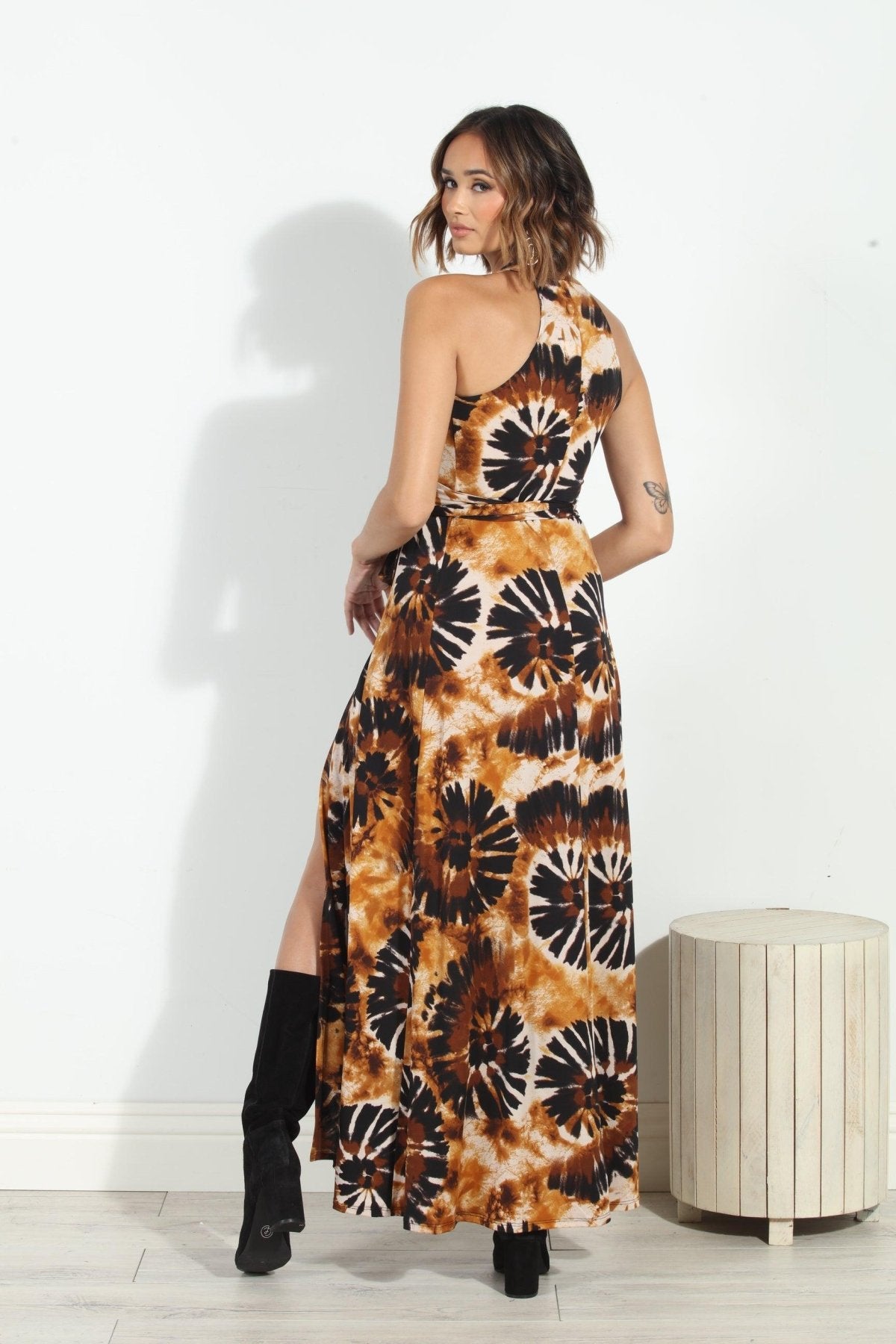 Dakar Wrap Maxi Dress-FINAL SALE