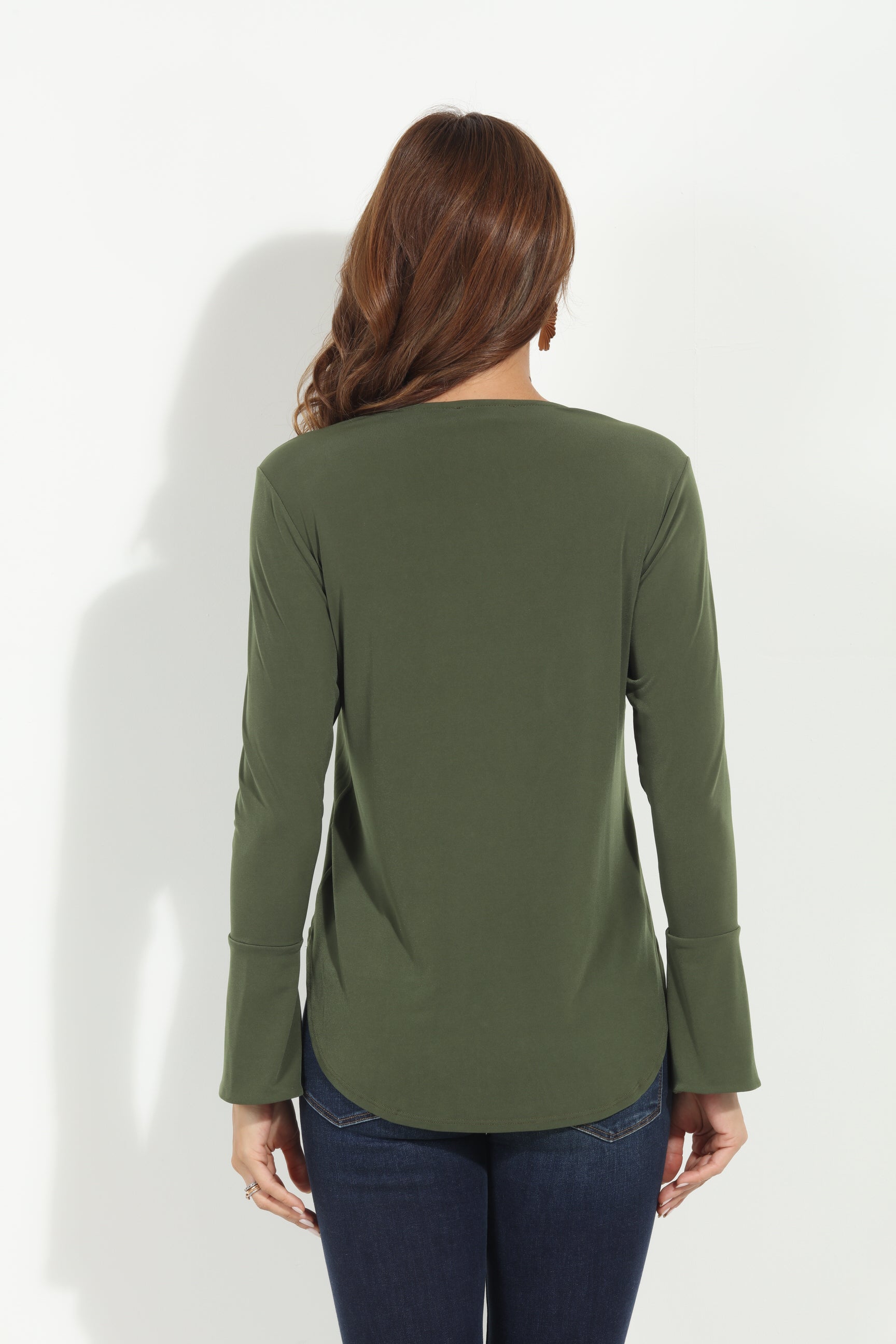 Olive ITY Surplice X Top-BEST SELLER