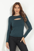 Hunter Long Sleeve Cut Out Top