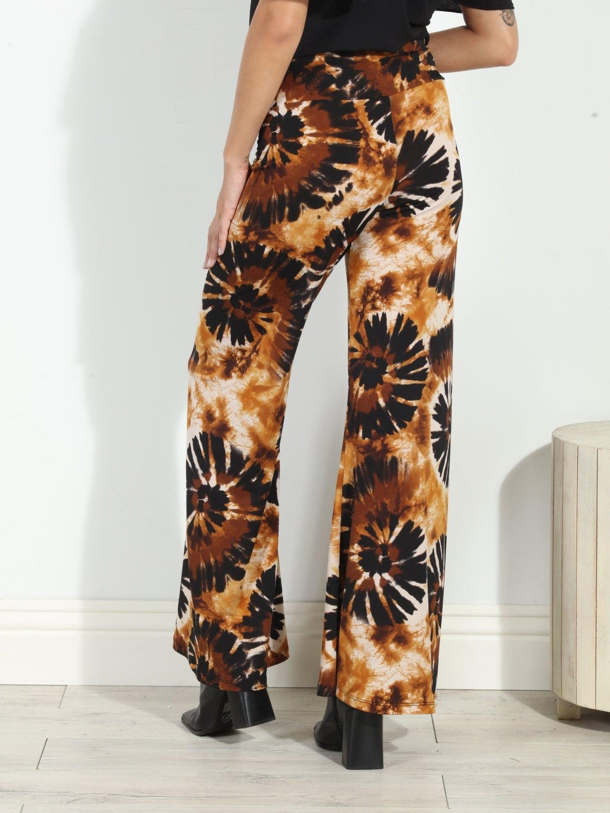 Dakar Stretch Wide Leg  Pants-FINAL SALE