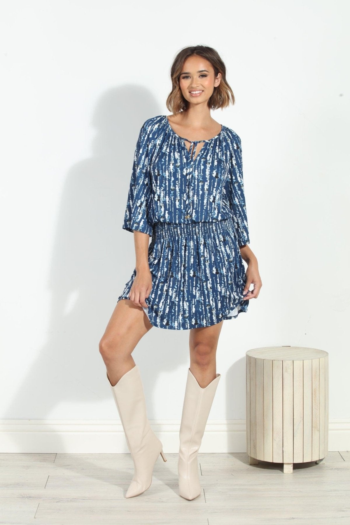 Lyra Smocked Dress-FINAL SALE