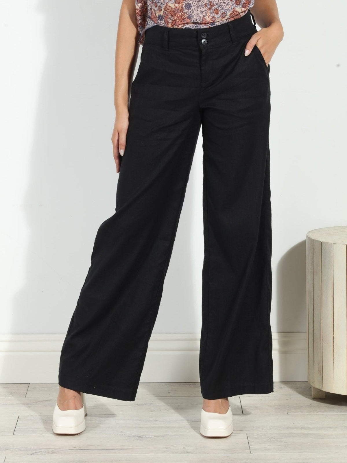 Level 99 Mason Wide Leg Trouser Pant-FINAL SALE