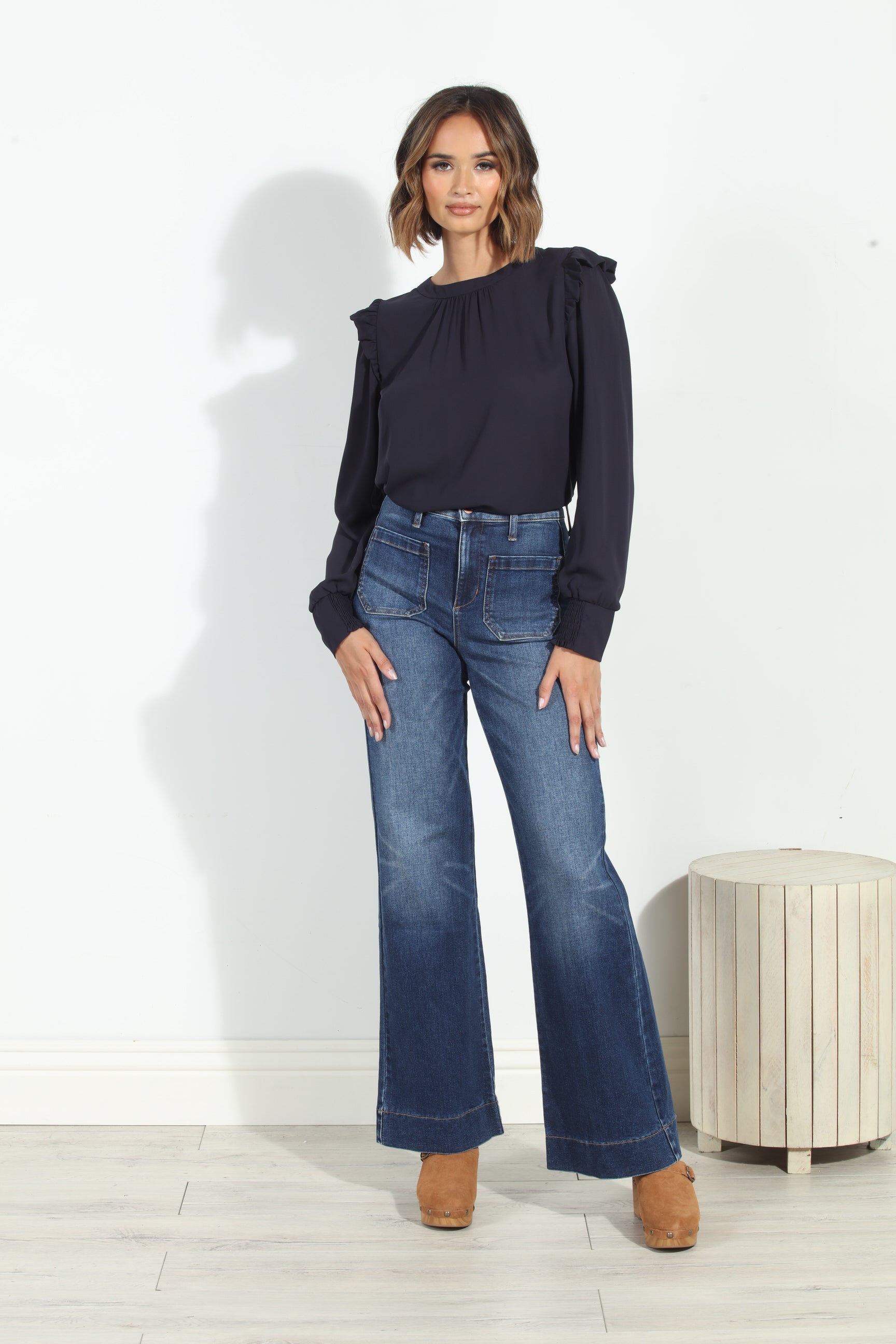 Level 99 Victoria Wide Leg Denim Pant-BASH-FINAL SALE