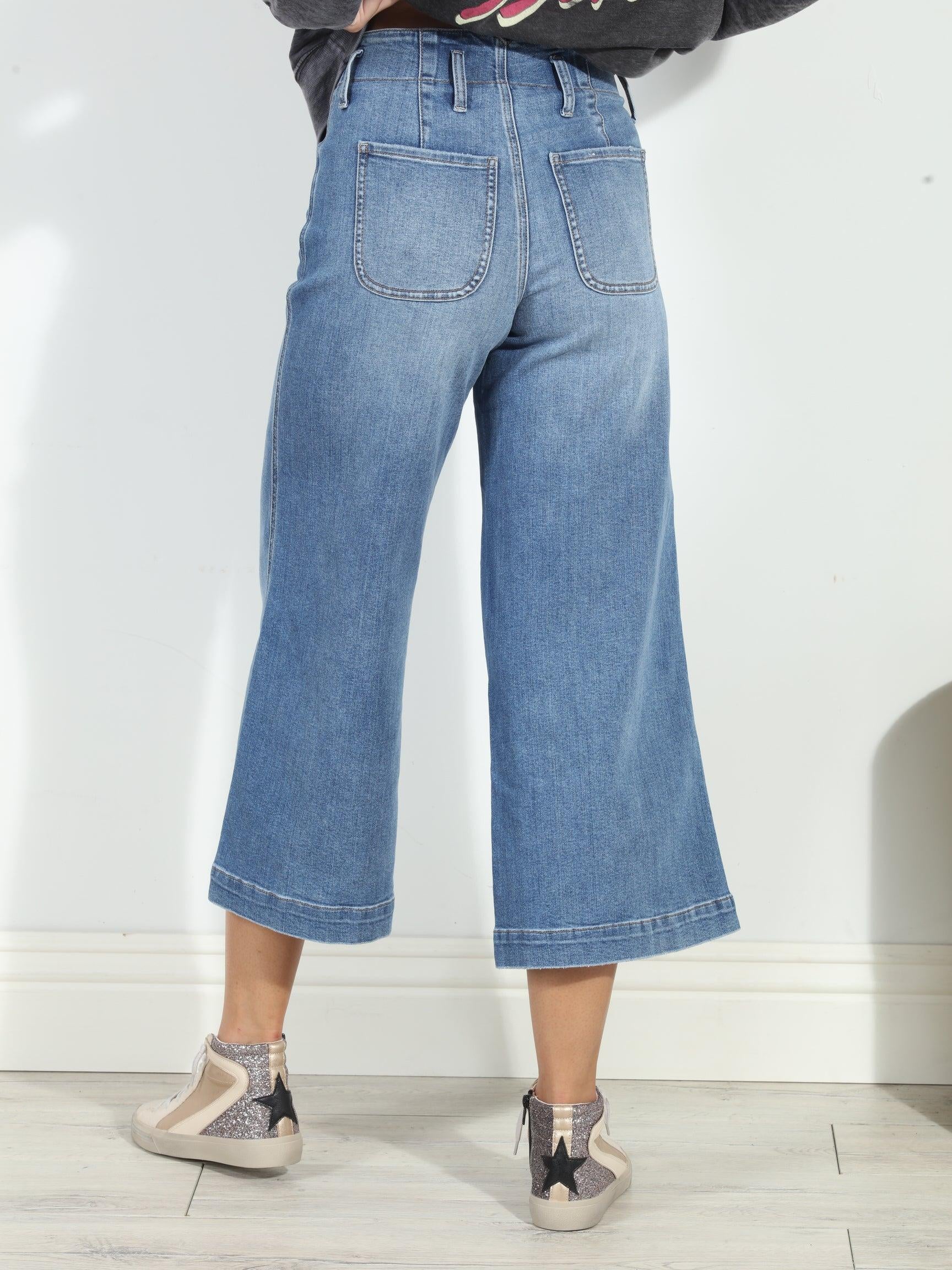 Level 99 Selena Wide Leg Denim-FINAL SALE