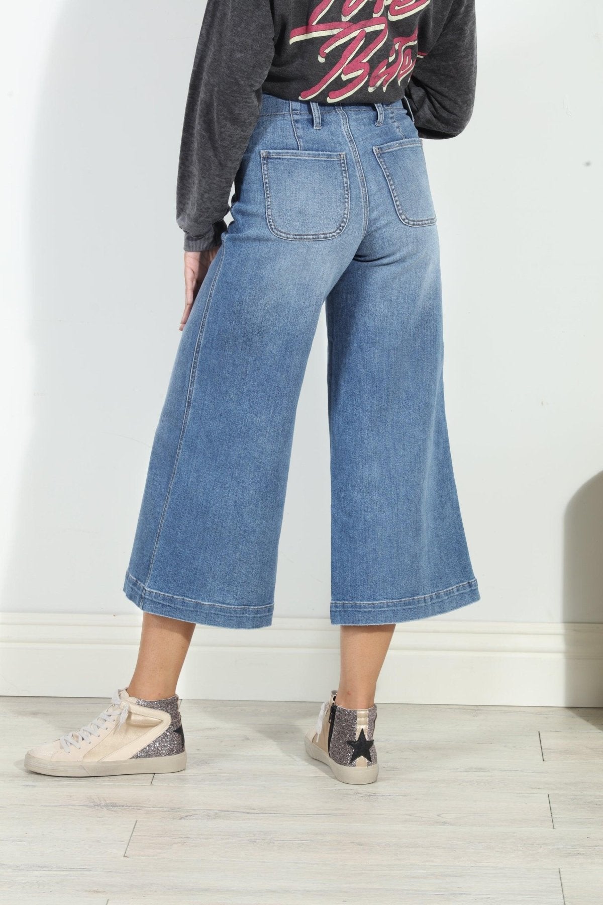 Level 99 Selena Wide Leg Denim-FINAL SALE