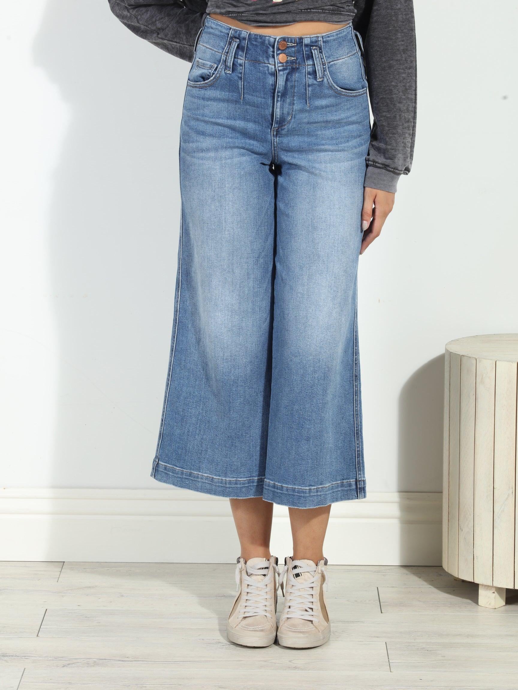 Level 99 Selena Wide Leg Denim-FINAL SALE