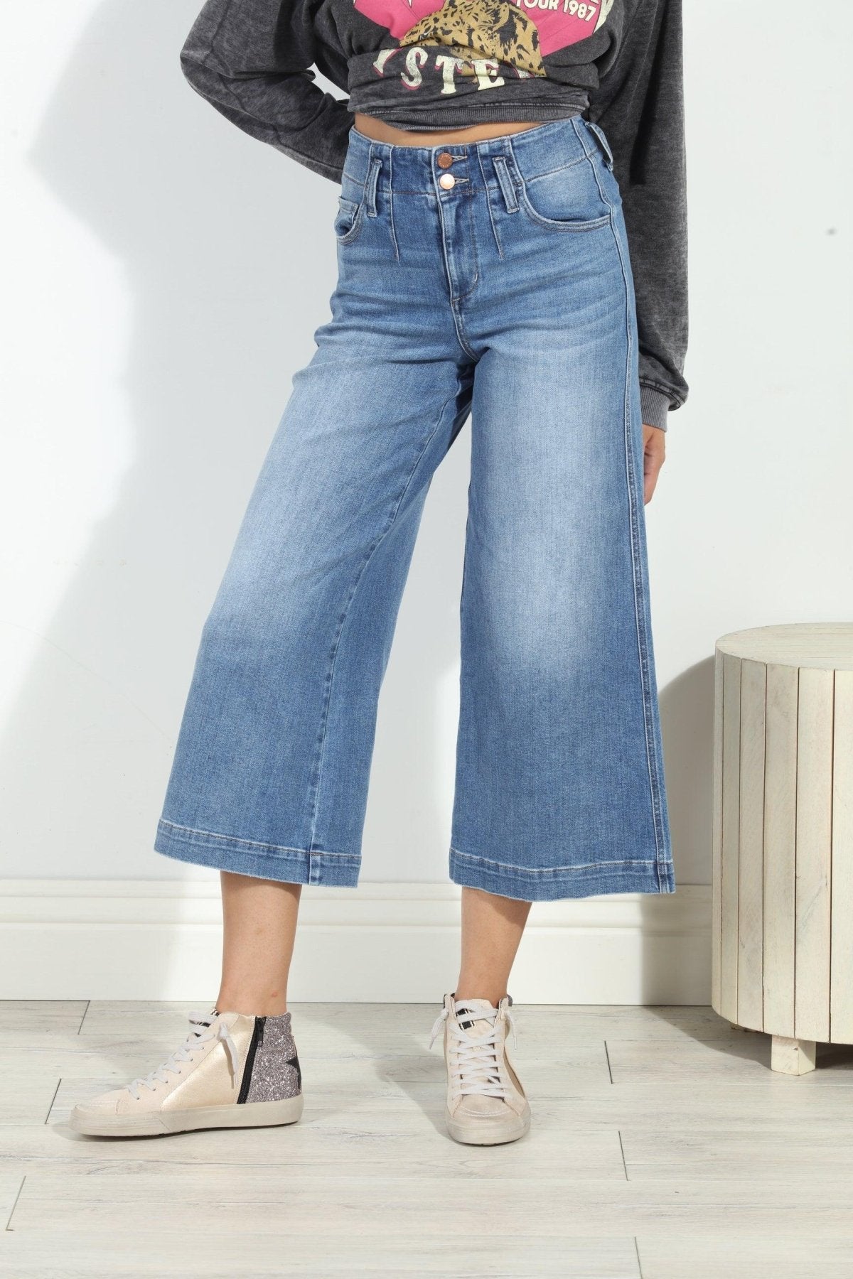 Level 99 Selena Wide Leg Denim-FINAL SALE