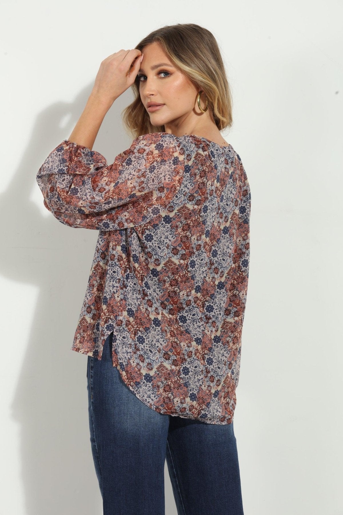 Rita Sweetheart Blouse-FINAL SALE