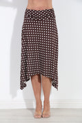 Charlie Bias Cut Midi Skirt