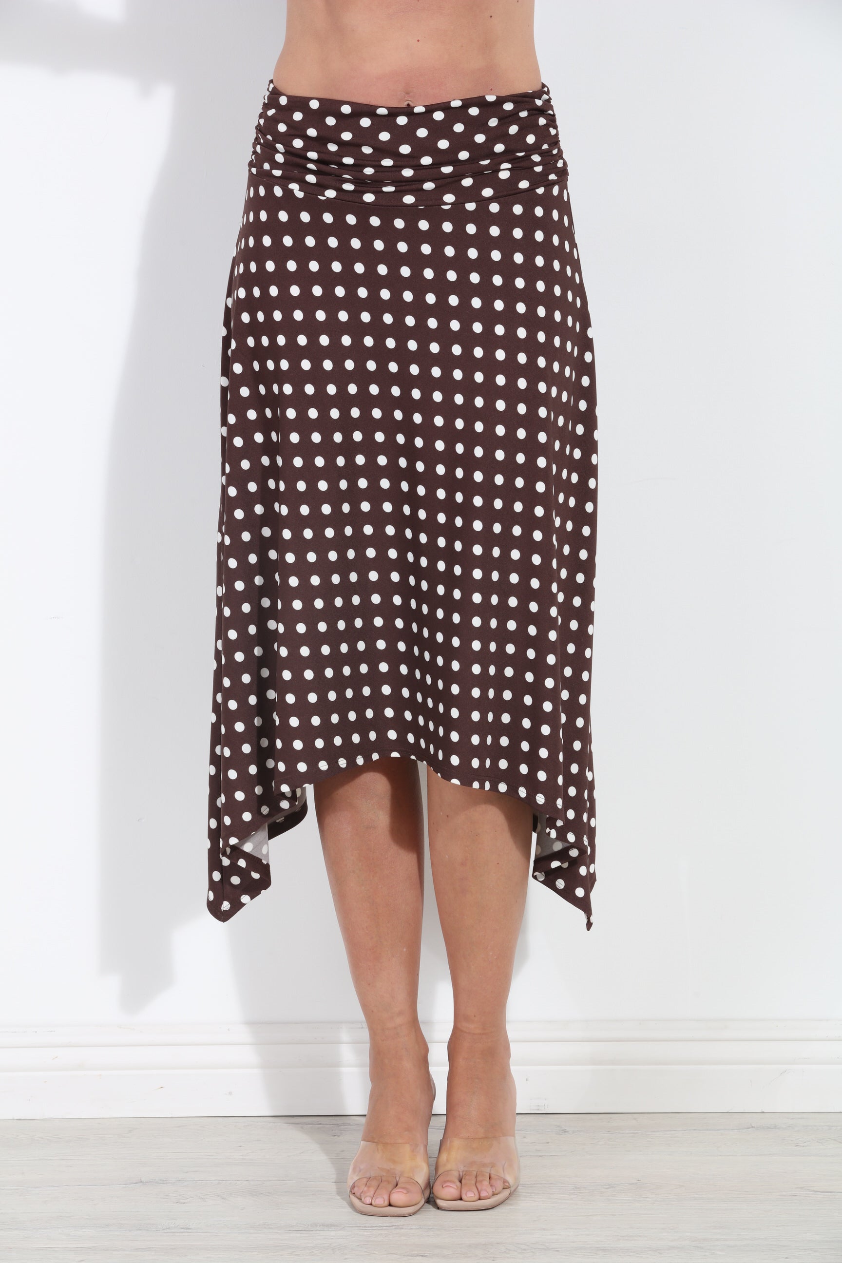 Charlie Bias Cut Midi Skirt