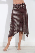 Charlie Bias Cut Midi Skirt