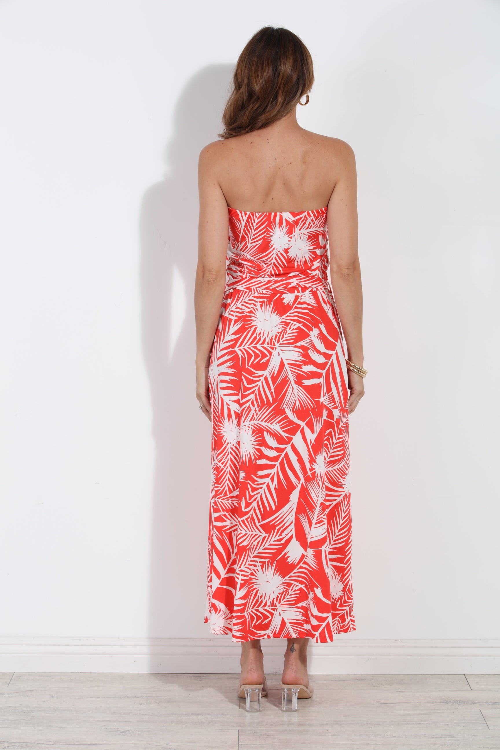 Solara Stretch Ruched Tube Maxi Dress-BEST SELLER