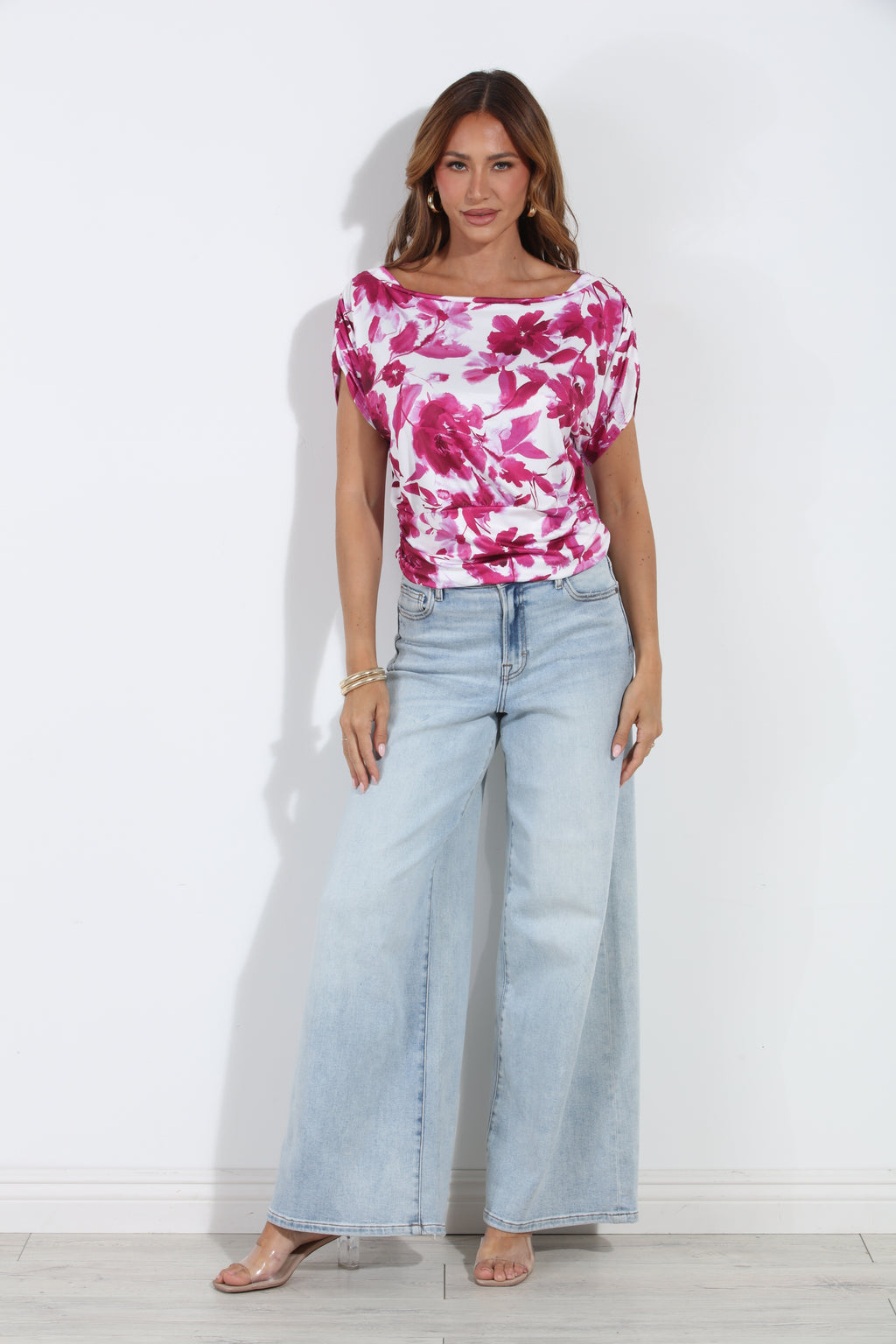 Viola Stretch Banded Tee