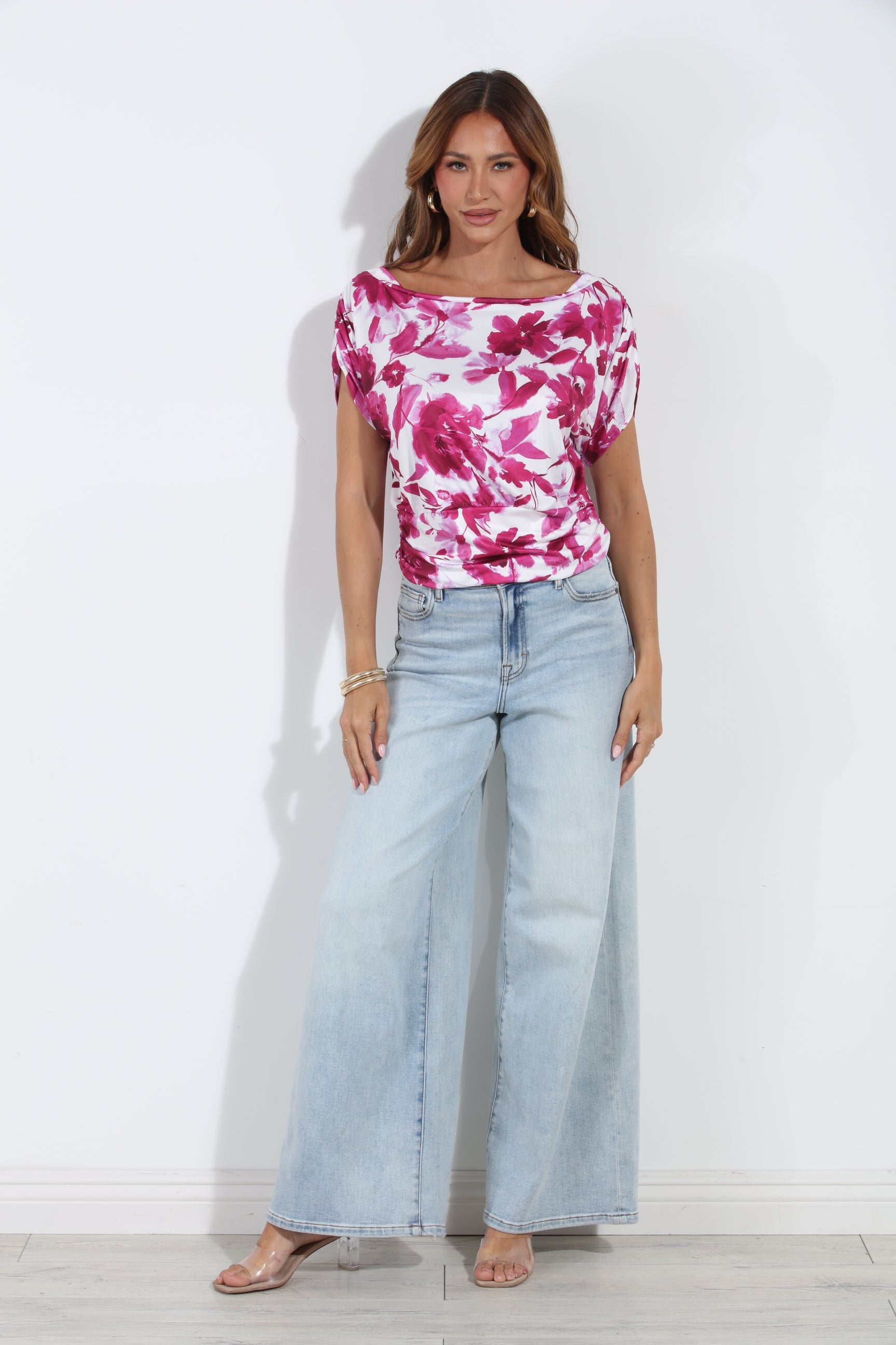 Viola Stretch Banded Tee