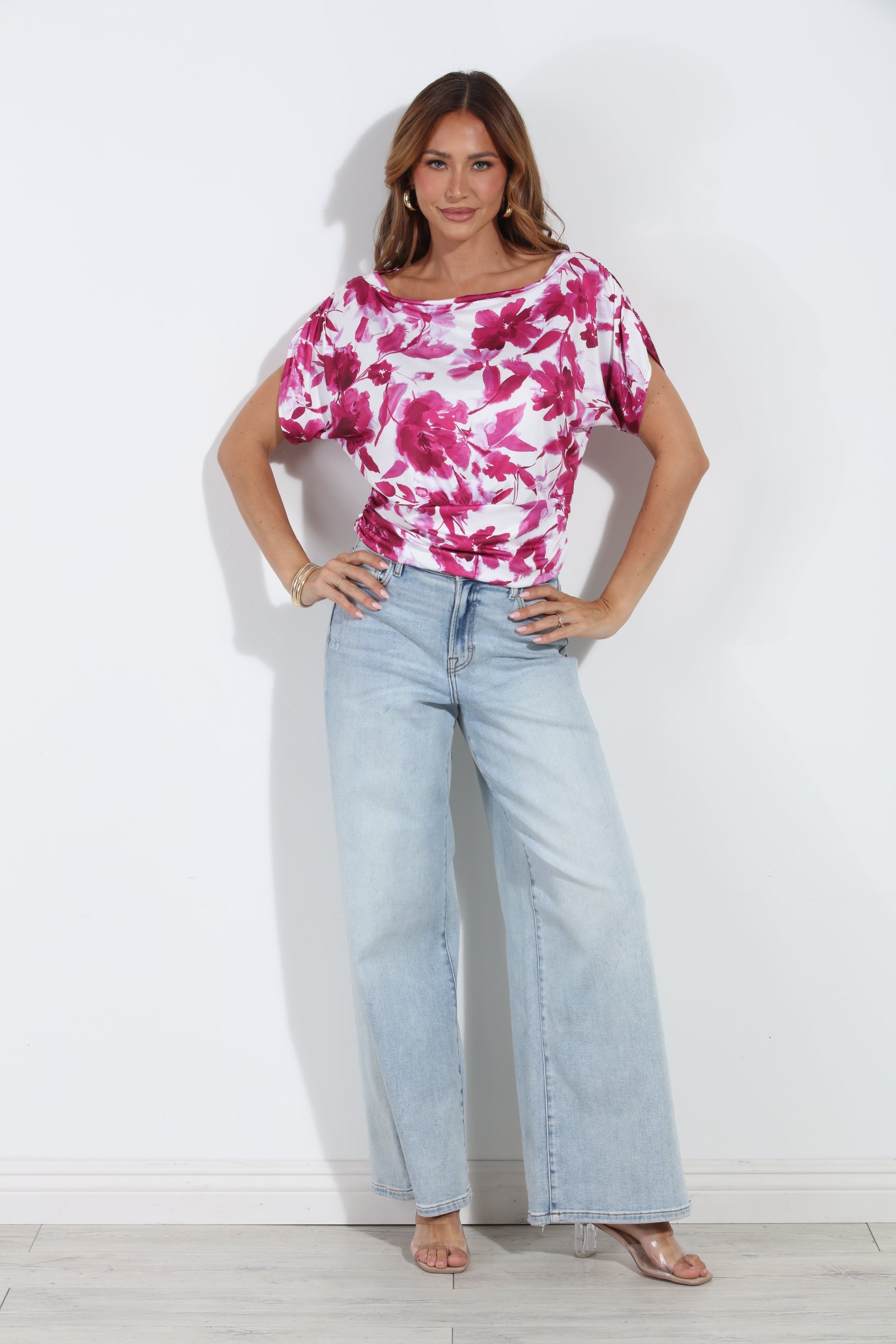 Viola Stretch Banded Tee