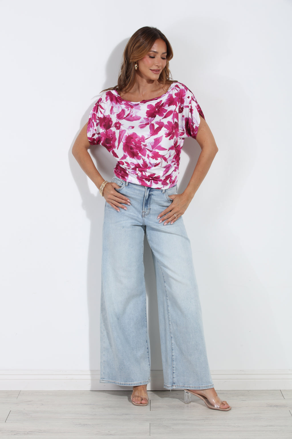 Viola Stretch Banded Tee